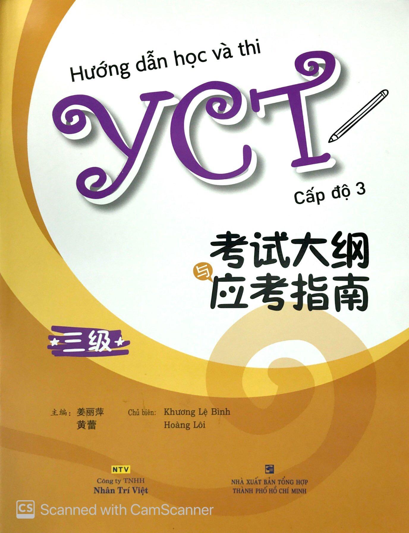 Hướng Dẫn Học Và Thi YCT Cấp Độ 3 (Kèm file MP3)