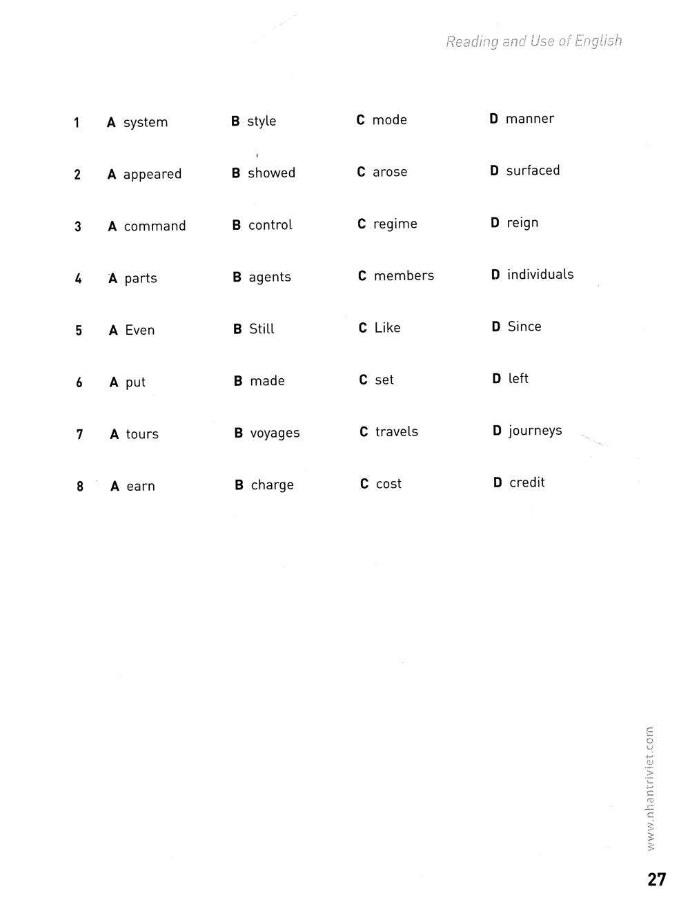 Collins English For Exams - Cambridge English First (Kèm CD)