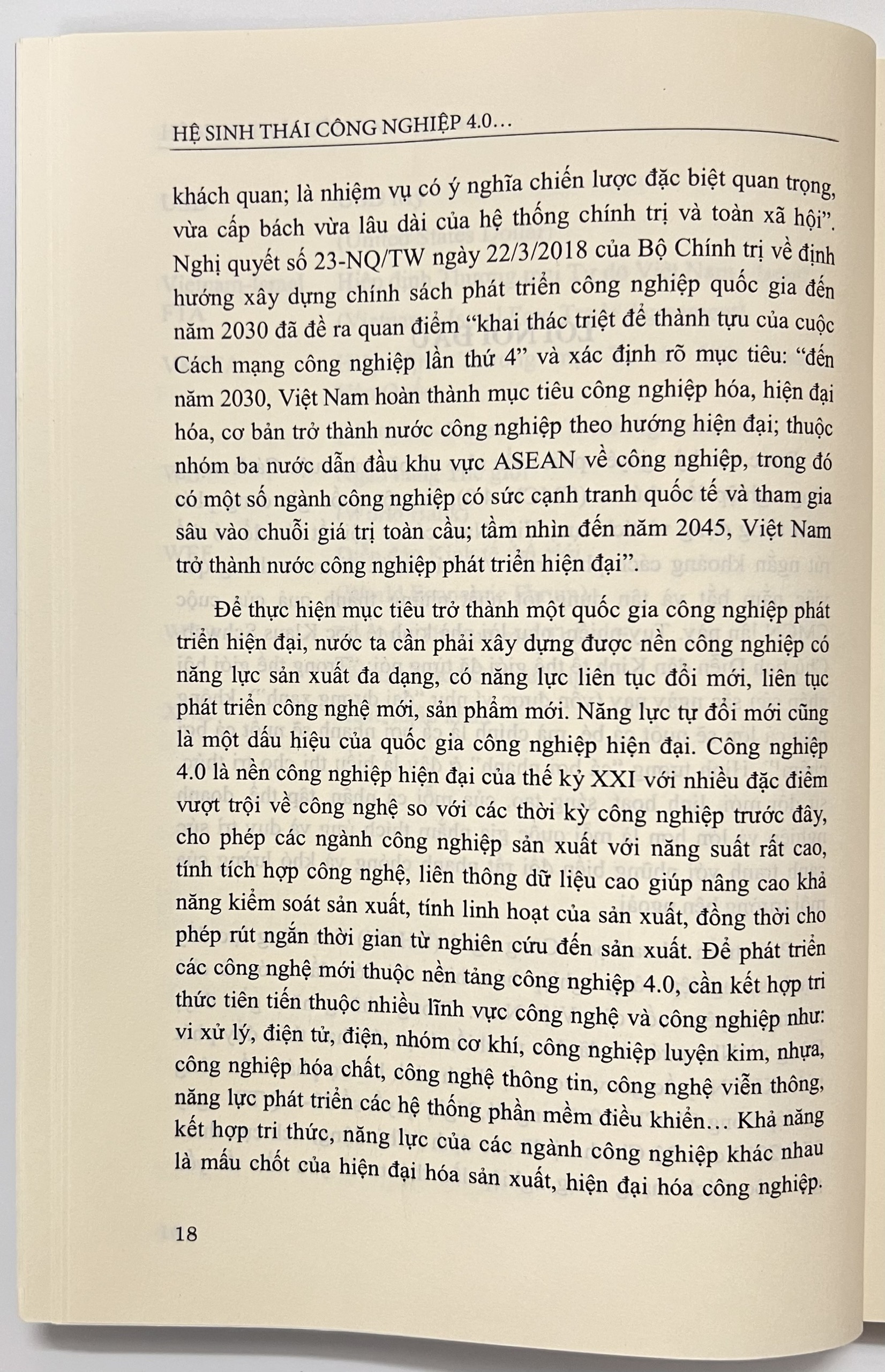 Sách - Hệ Sinh Thái Công Nghiệp 4.0 Nghiên Cứu Trường Hợp ISRAEL Và Gợi Mở Cho Việt Nam