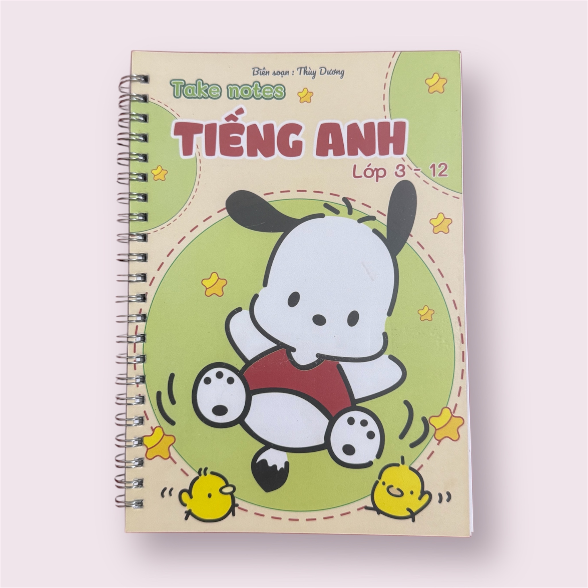 Sách- Sổ giấy Lò xo Take note Tiếng Anh Lớp 3-12 (Phiên bản cập nhật Mới nhất 2025)