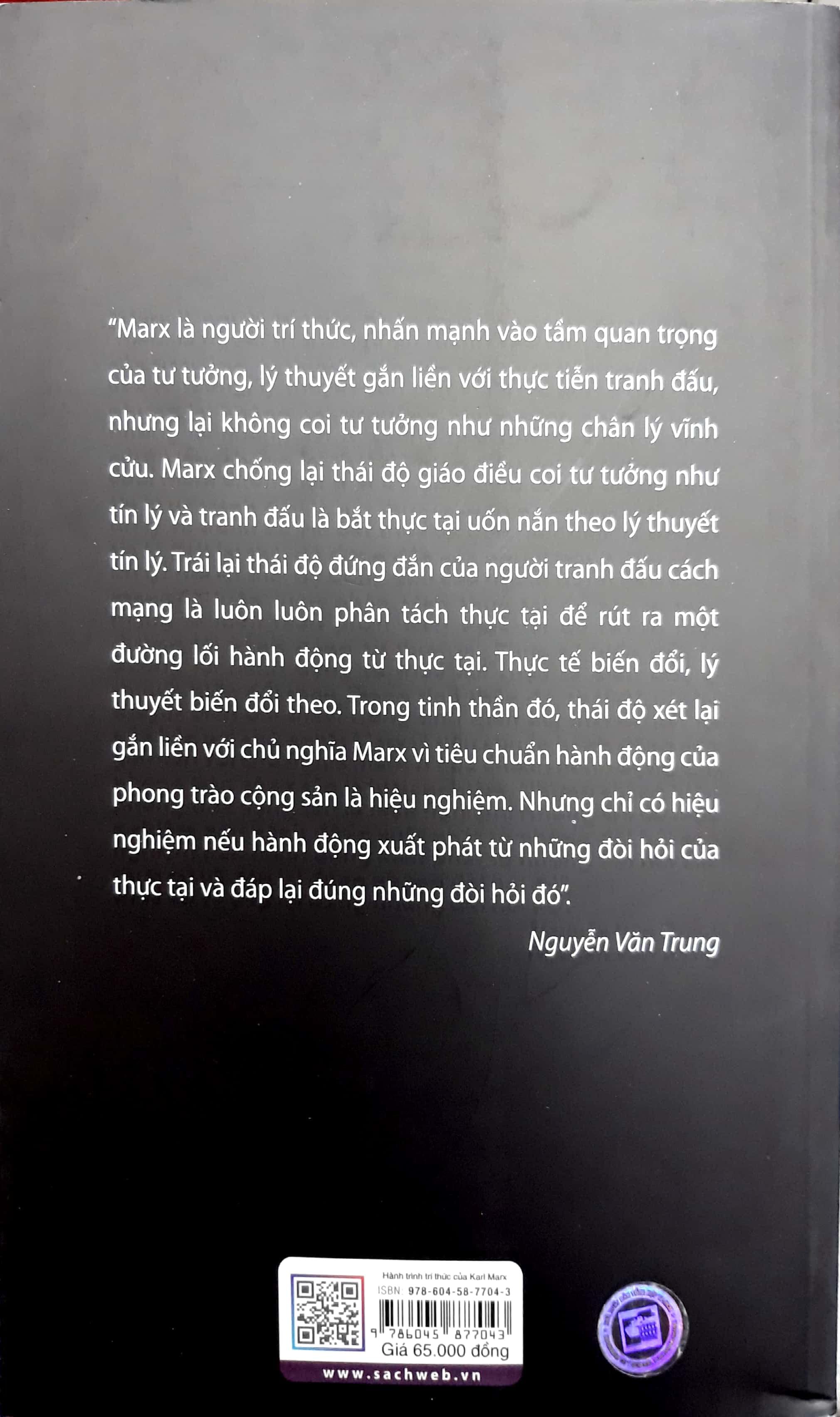 Hành Trình Tri Thức Của Karl Marx