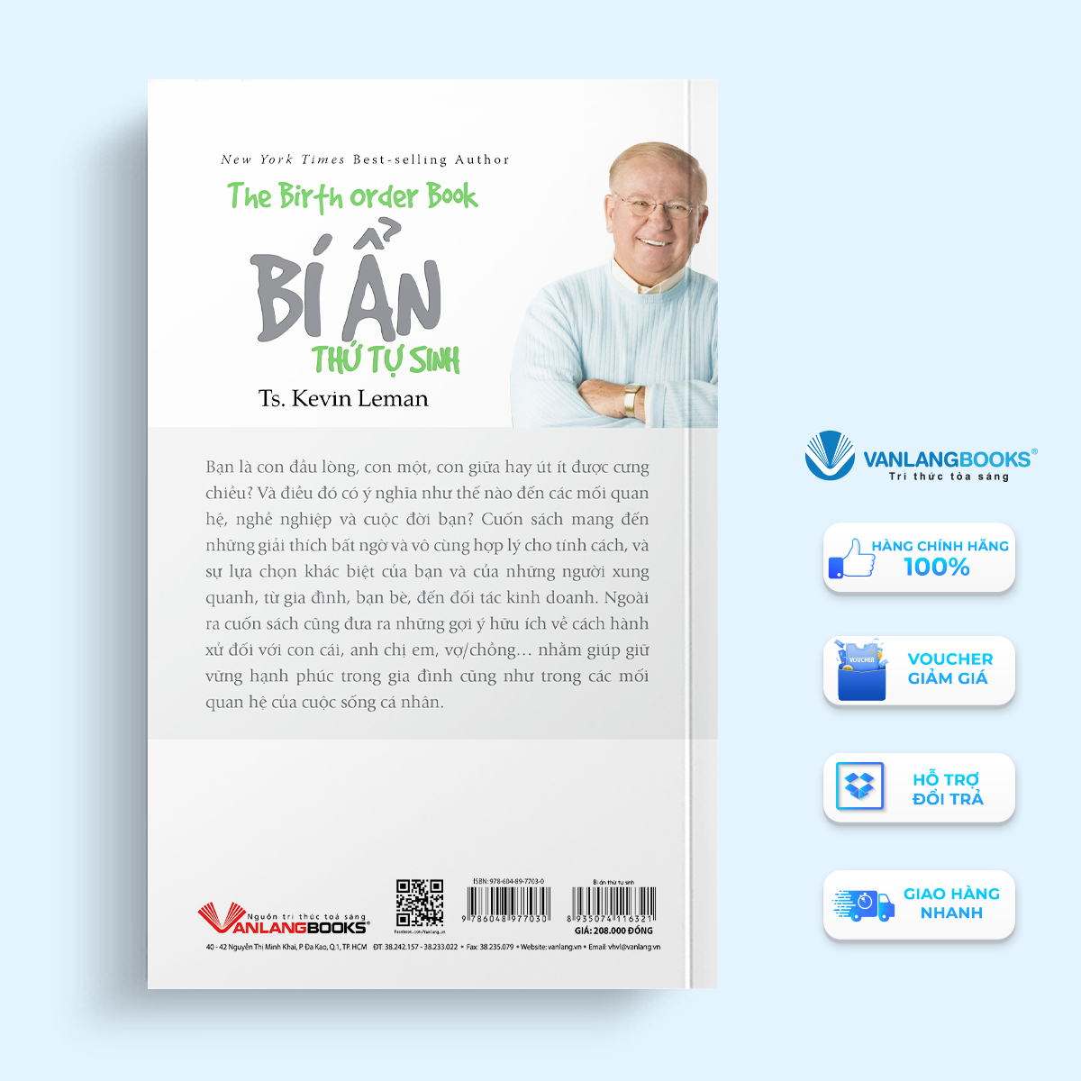 Bí Ẩn Thứ Tự Sinh - Kevin Leman - Vanlangbooks