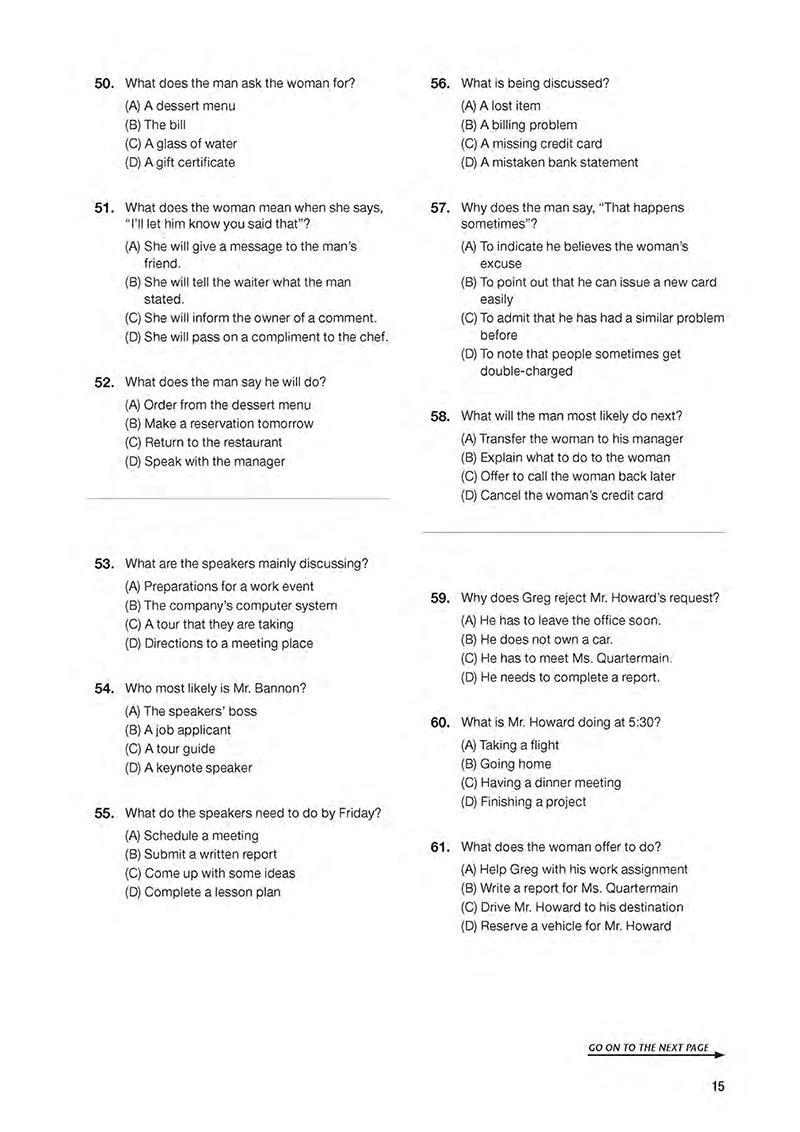 Quickprep New Toeic 600 Volume 1 (Kèm file MP3)