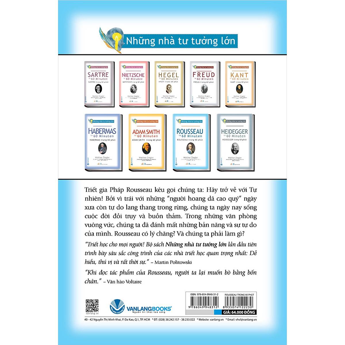 Nhà Tư Tưởng Lớn - Rousseau Trong 60 Phút