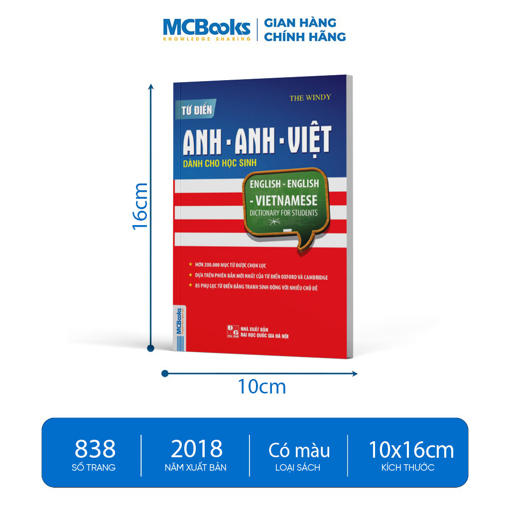 Từ Điển Anh - Anh - Việt Dành Cho Học Sinh