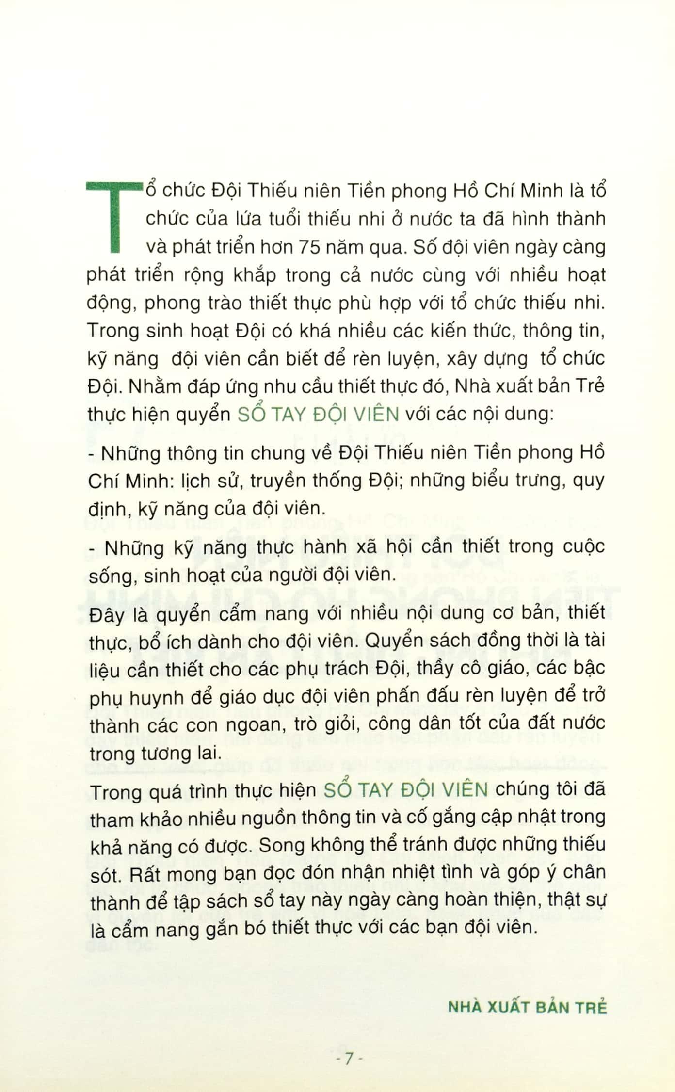 Sổ Tay Đội Viên