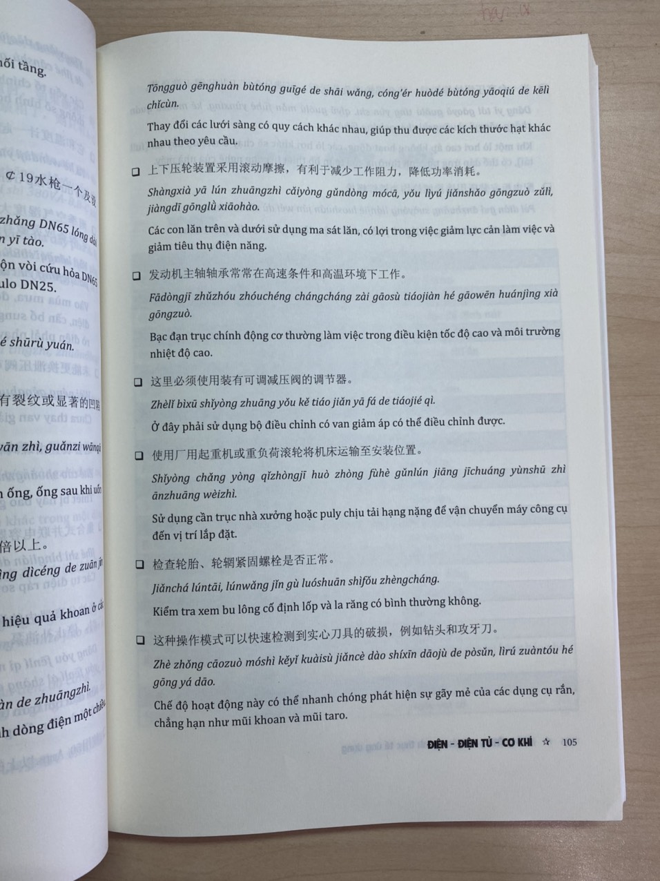 Sách - Tiếng Trung chuyên ngành thực tế ứng dụng (ngành xây dựng, điện, cơ khí, may, giày, dệt, kế toán, vận chuyển, y...)