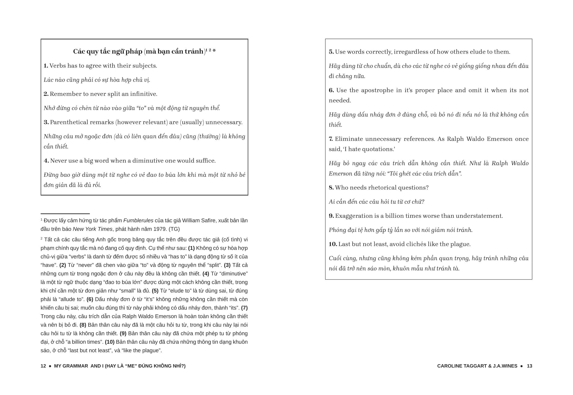 My Grammar And I - Lý Thuyết