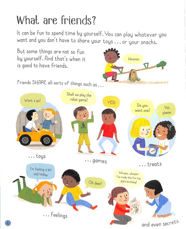 Sách thiếu nhi tiếng Anh: All About Friends