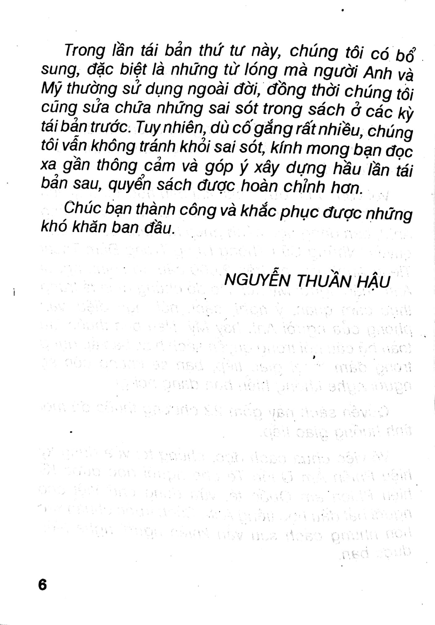 Những Câu Thông Dụng Trong Đàm Thoại Tiếng Anh (Tái Bản)