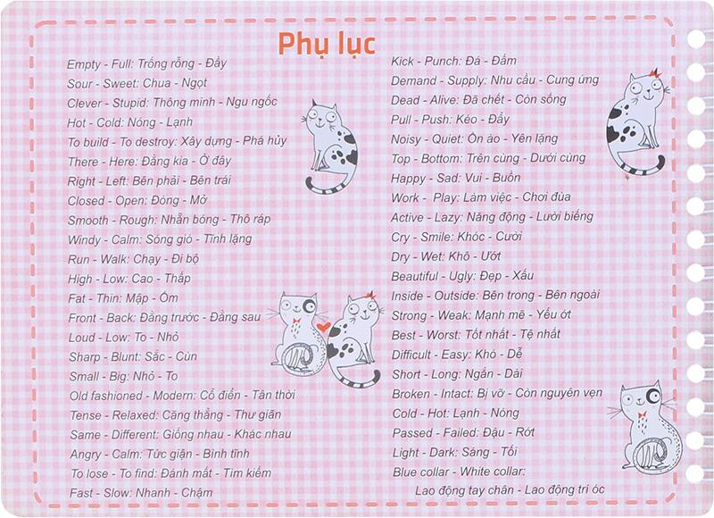 Những Cặp Từ Vựng Trái Nghĩa Và Trò Chơi Ghép Chữ - Opposite Words In Pictures (Tập 1)