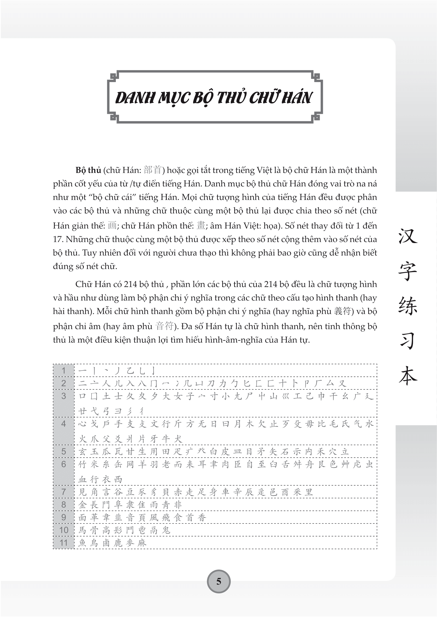 Tập Viết Chữ Hán - Theo Giáo Trình Hán Ngữ Phiên Bản Mới (Tái Bản)