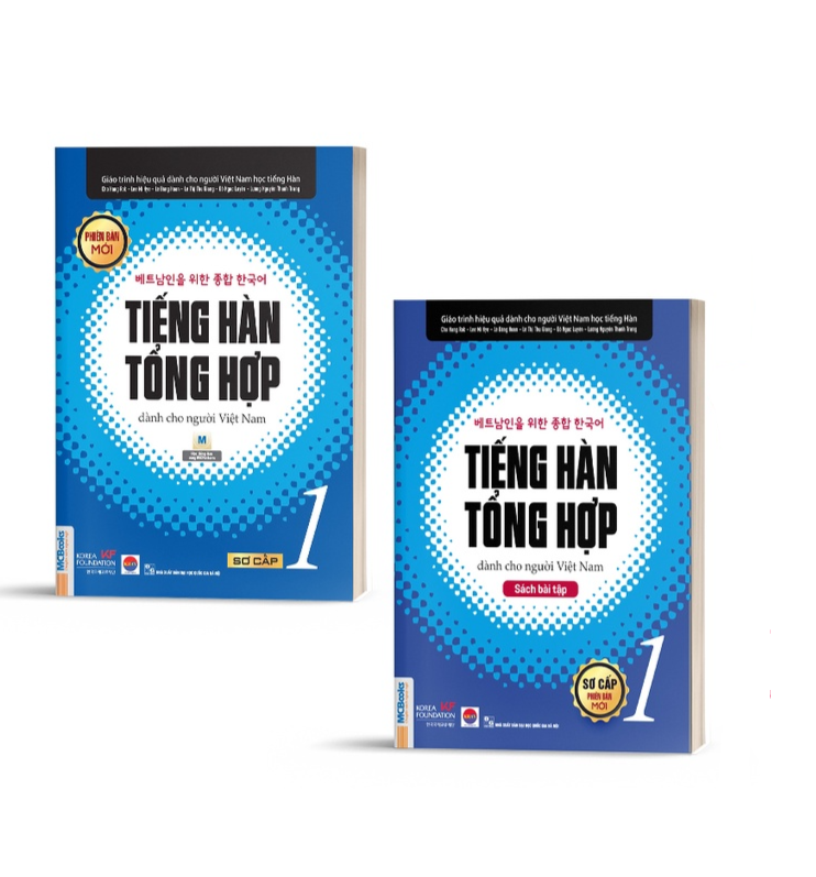 Sách Combo Tiếng Hàn Tổng Hợp Dành Cho Người Việt Nam - Sơ Cấp 1 ( SBT + GTR) - Bản Quyền
