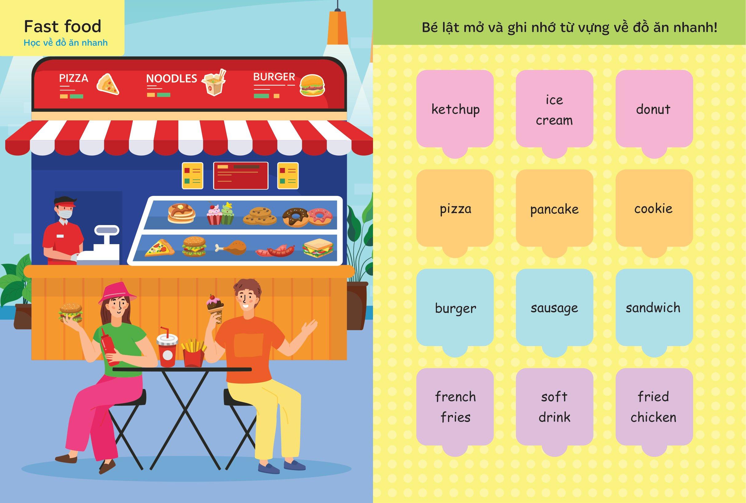 Lật Mở Từ Vựng Tiếng Anh Đầu Tiên Cho Bé - Cuốn 1