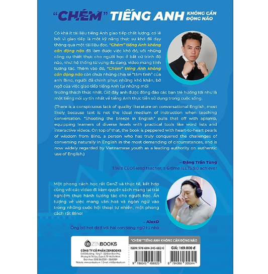 Sách - "Chém" Tiếng Anh Không Cần Động Não (Tặng kèm móc khoá Bino chibi số lượng giới hạn)