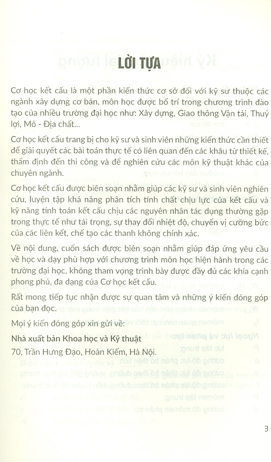 Cơ Học Kết Cấu - Tập 1 - Hệ Tĩnh Định