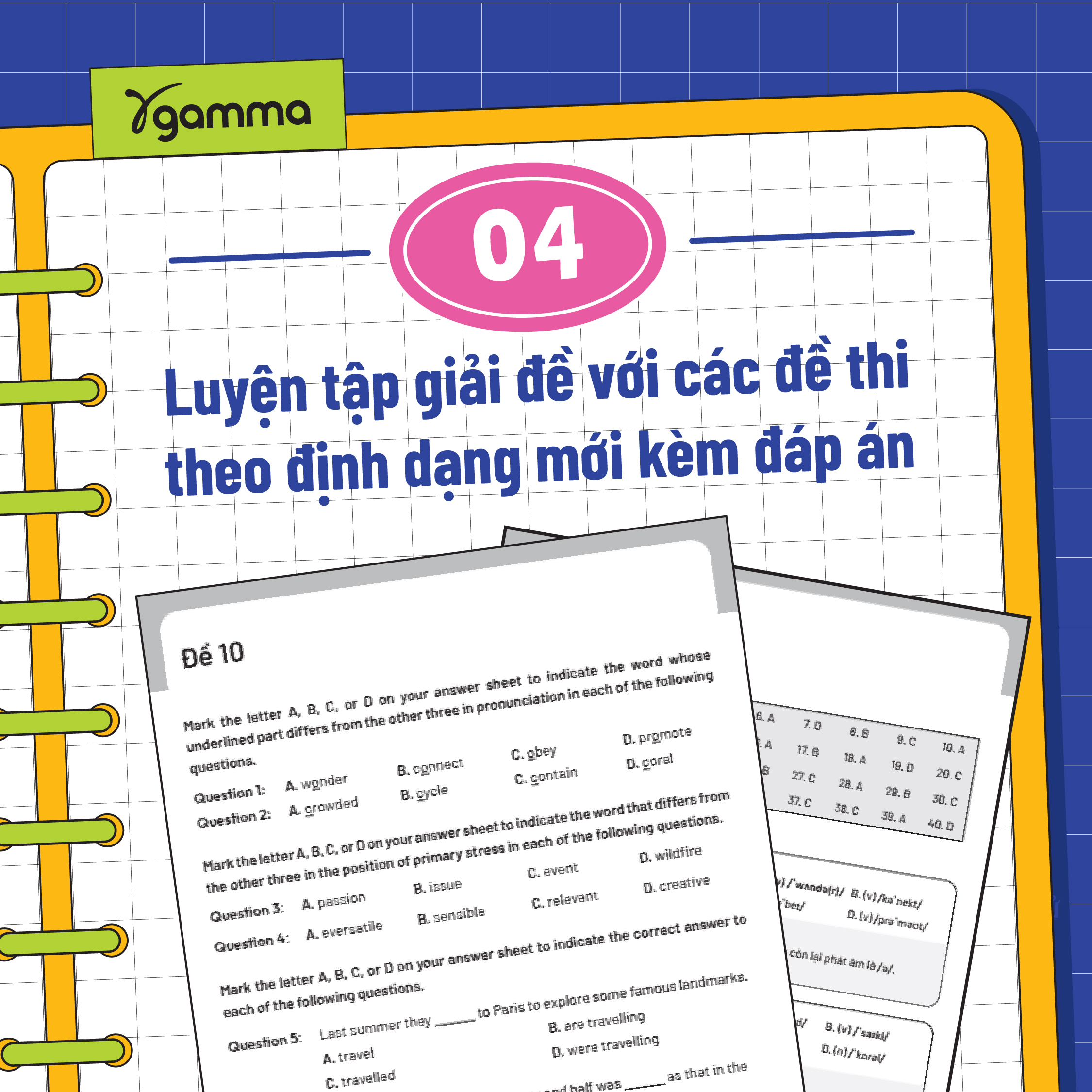 Combo Sách Bộ Đề Thi Thử Tốt Nghiệp THPT Môn Tiếng Anh - Định Dạng Mới Từ 2025 + Nuance 2 - 50 Sắc Thái Của Câu