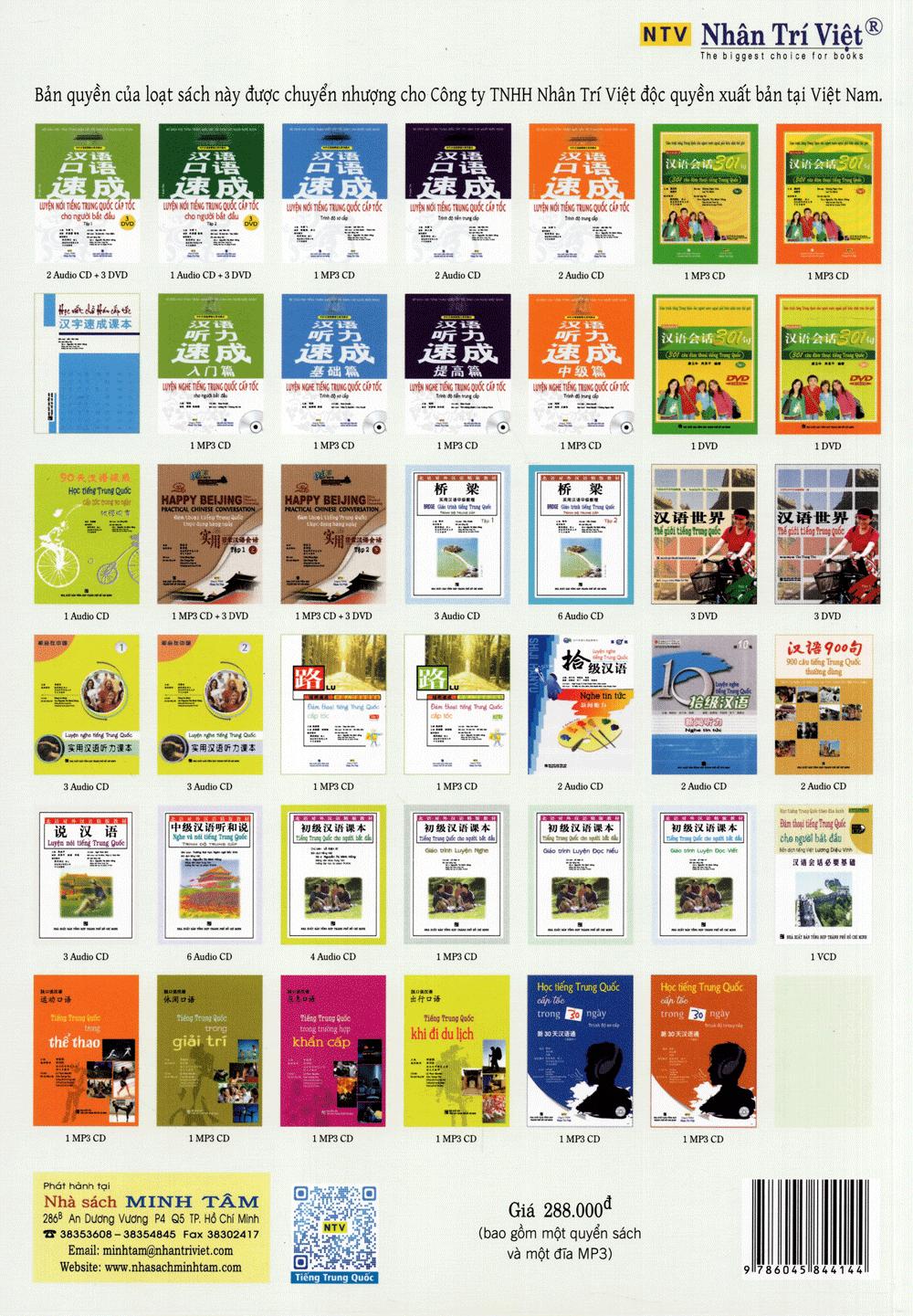 Luyện Nghe Tiếng Trung Quốc Cấp Tốc Cho Người Bắt Đầu (Kèm CD)