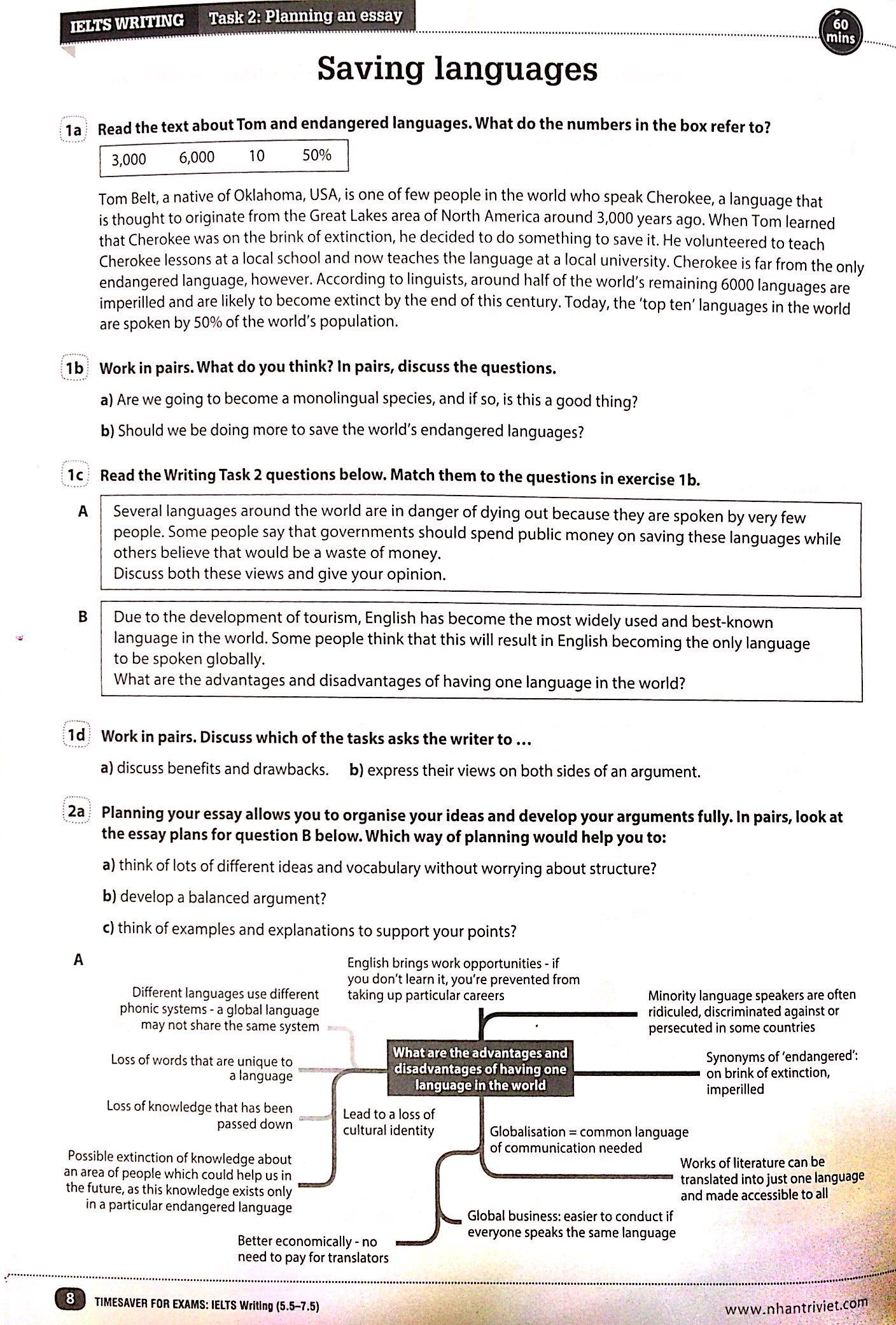 Timesaver For Exams - IELTS Writing 5.5 - 7.5