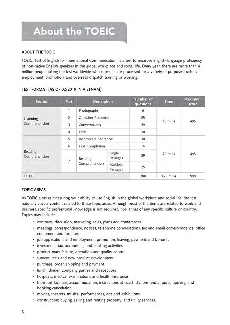 Quickprep New Toeic 600 Volume 1 (Kèm file MP3)