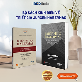 Sách - Combo 2 quyển tùy chọn: Lý thuyết về hành động tương giao, Triết học Habermas, Từ điển triết học Habermas - IRED Books