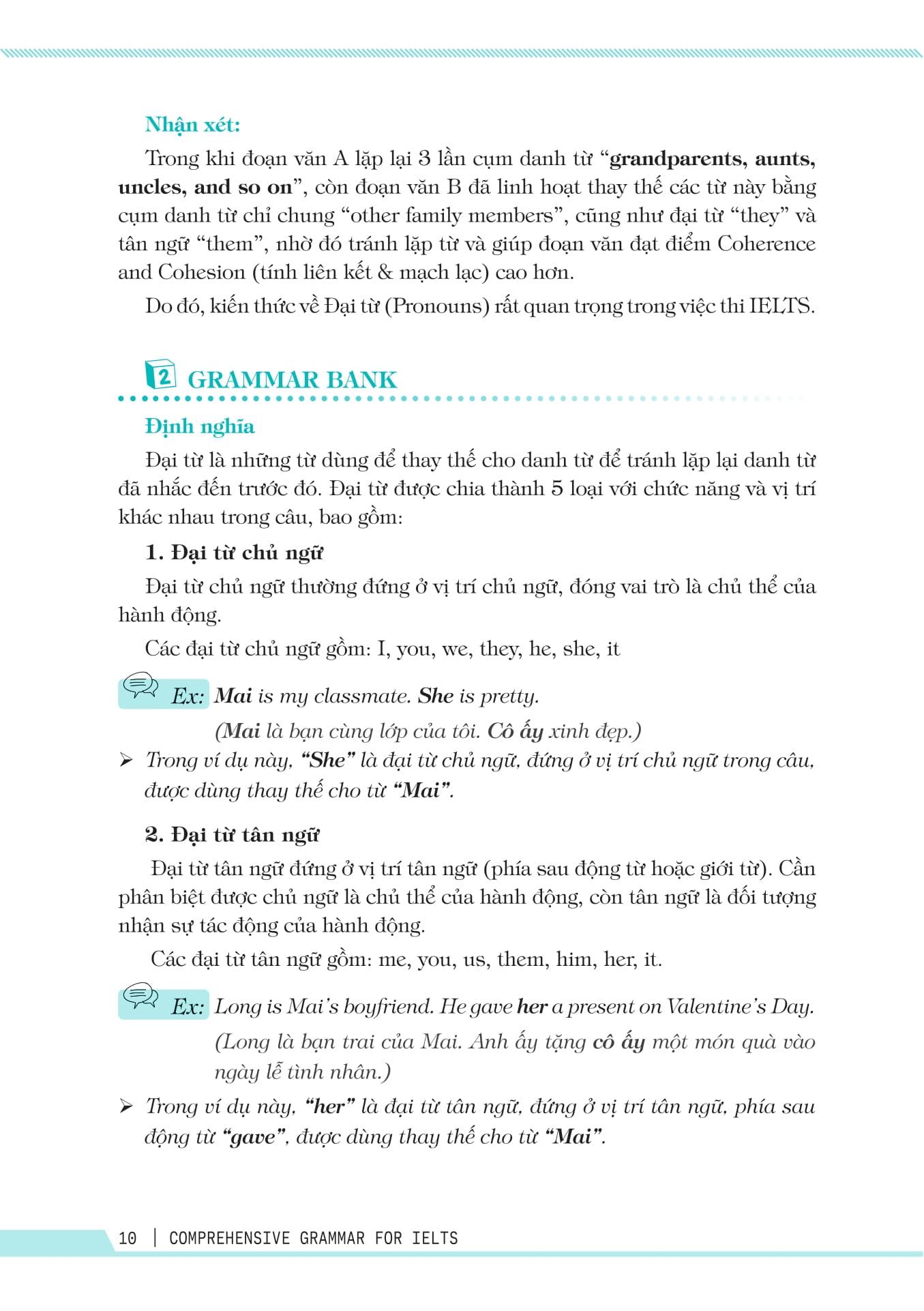 Sách - Comprehensive Grammar For IELTS - Ngữ Pháp Toàn Diện Luyện Thi IELTS