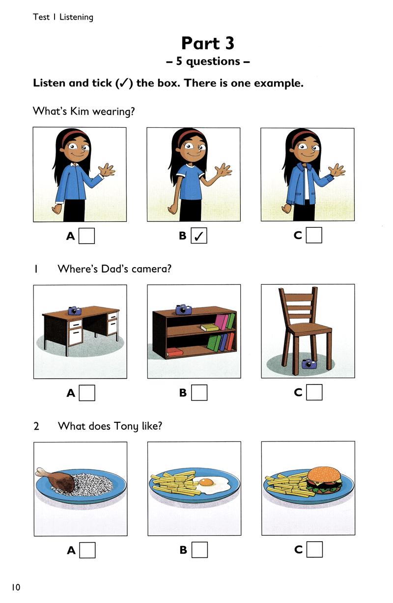 Collins - English For Exams - Cambridge English Starters Three Practice Test (Kèm CD)