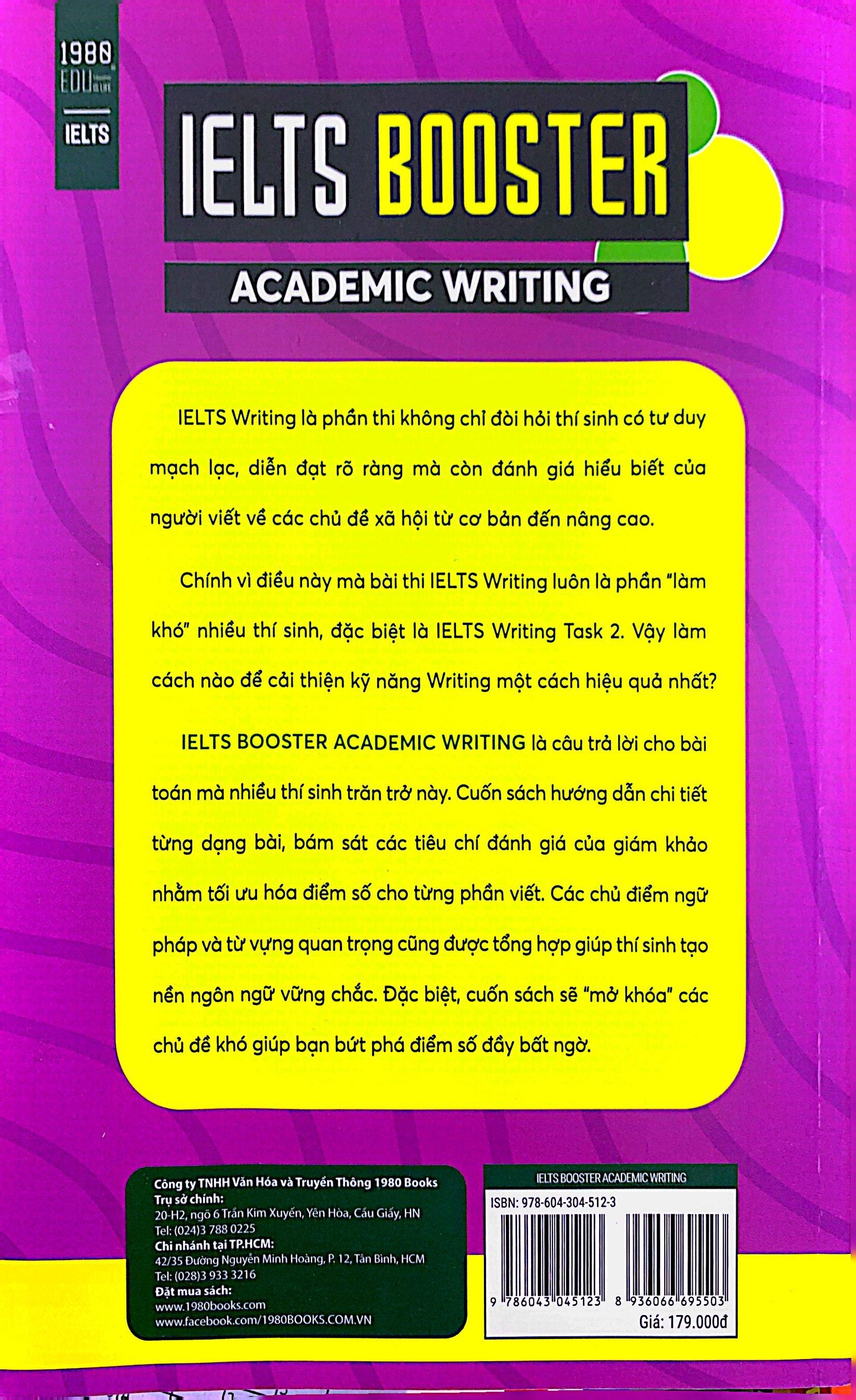 Ielts Booster - Academic Writing