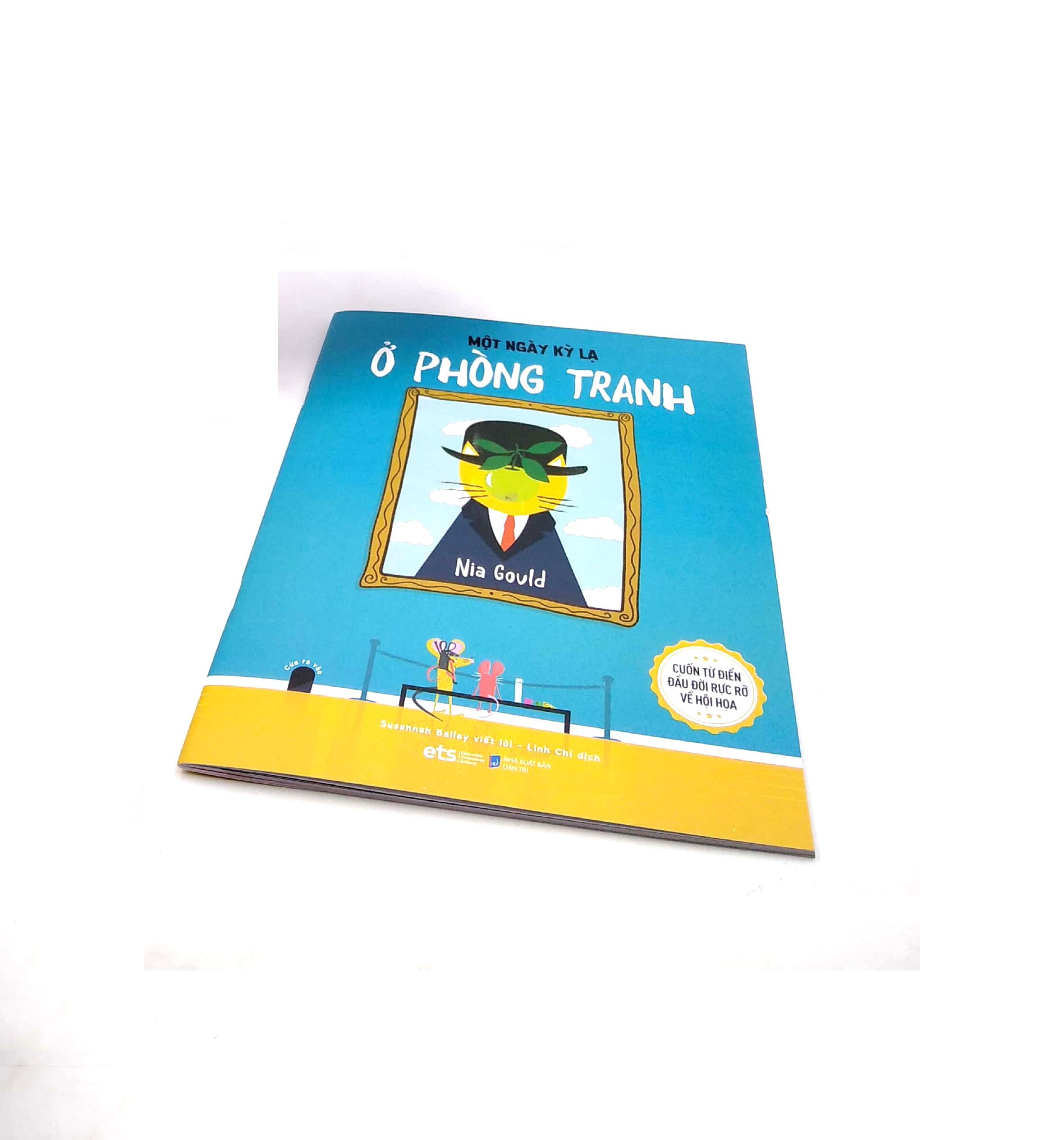 Tủ Sách Nghệ Thuật Thiếu Nhi: Một Ngày Kỳ Lạ Ở Phòng Tranh