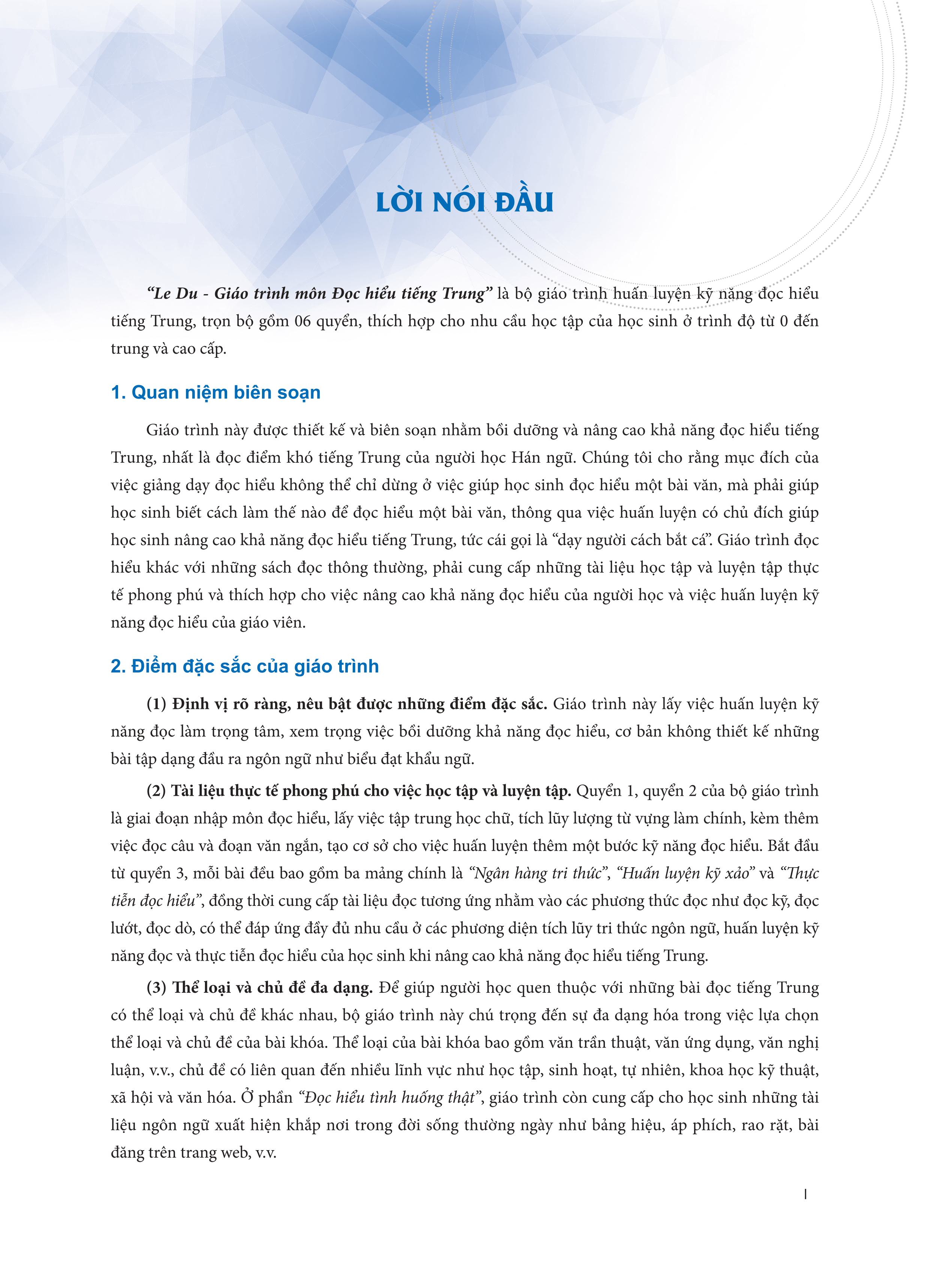 LeDu 5 - Giáo Trình Môn Đọc Hiểu Tiếng Trung - Tập 5