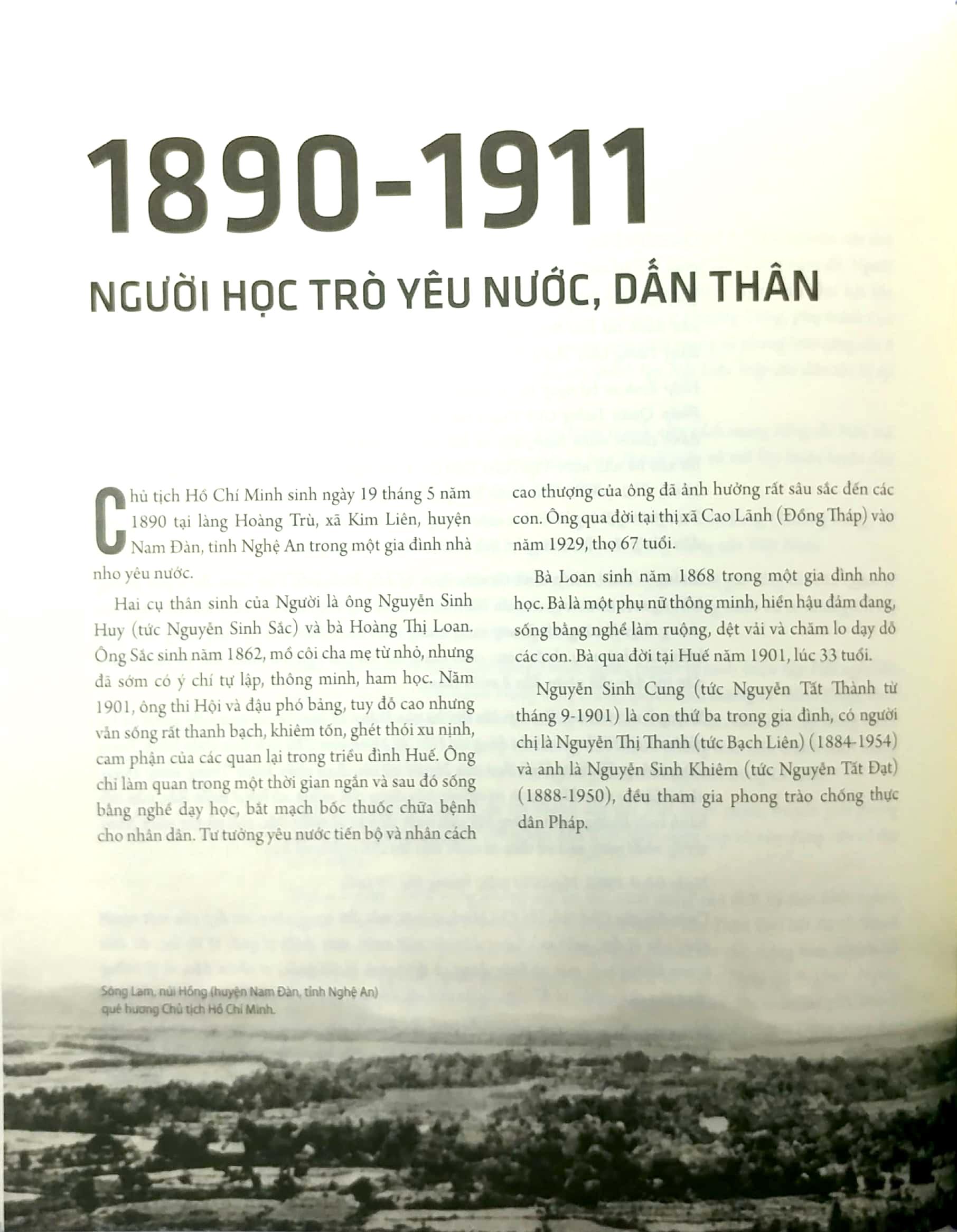 Di Sản Hồ Chí Minh - Việt Nam Đẹp Nhất Có Tên Bác Hồ - Bìa Cứng (Tập Ảnh & Tư Liệu) (Tái Bản 2023)