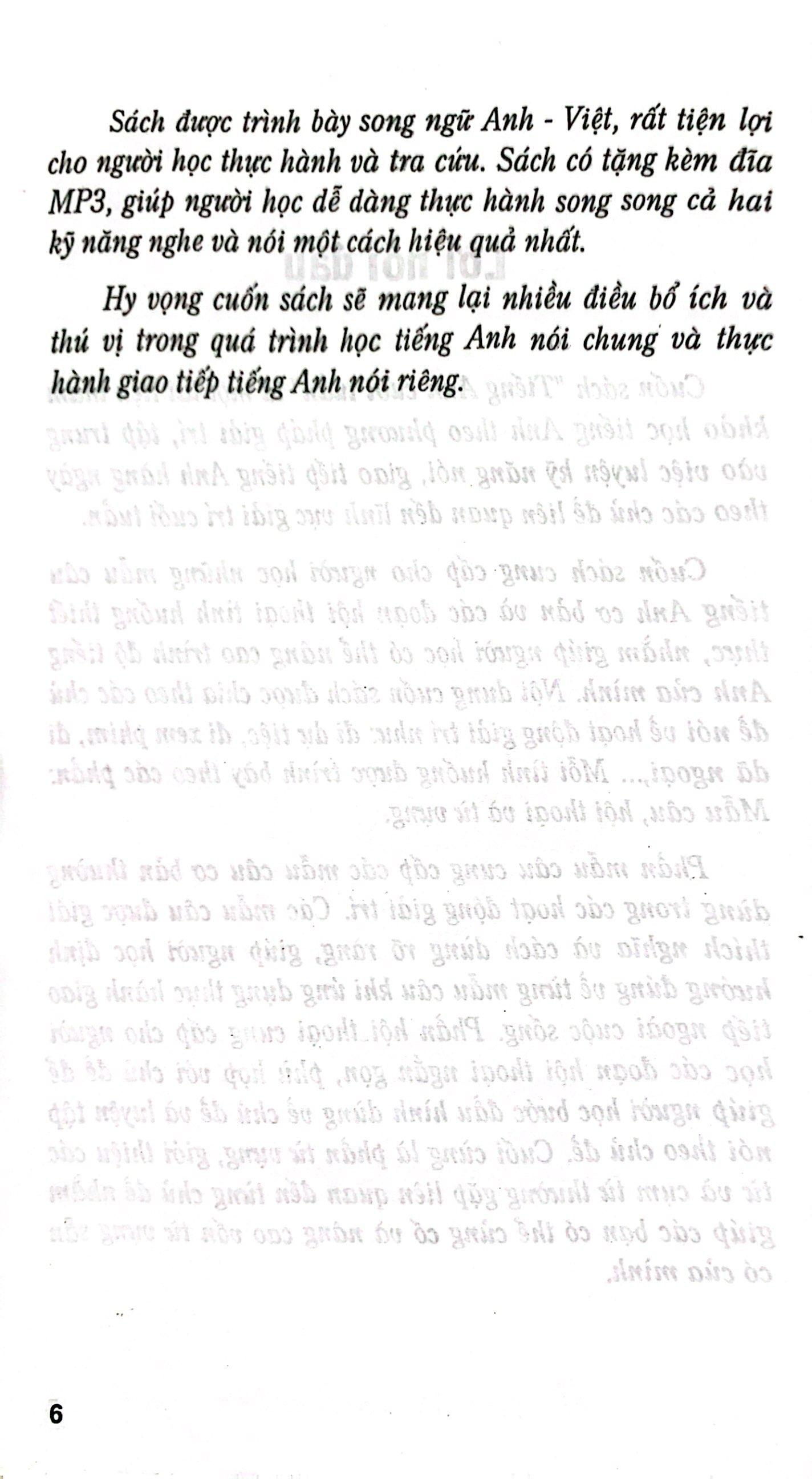 Tiếng Anh Cuối Tuần (Kèm CD)