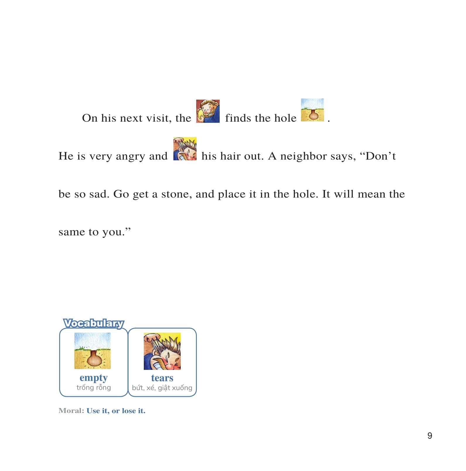 Learn English With Fables 5 - Học Tiếng Anh Qua Truyện Ngụ Ngôn - Tập 5: The Miser And His Gold - Gã Hà Tiện Và Thỏi Vàng