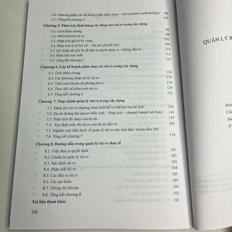 Sách - Quản Lý Rủi Ro Trong Xây Dựng