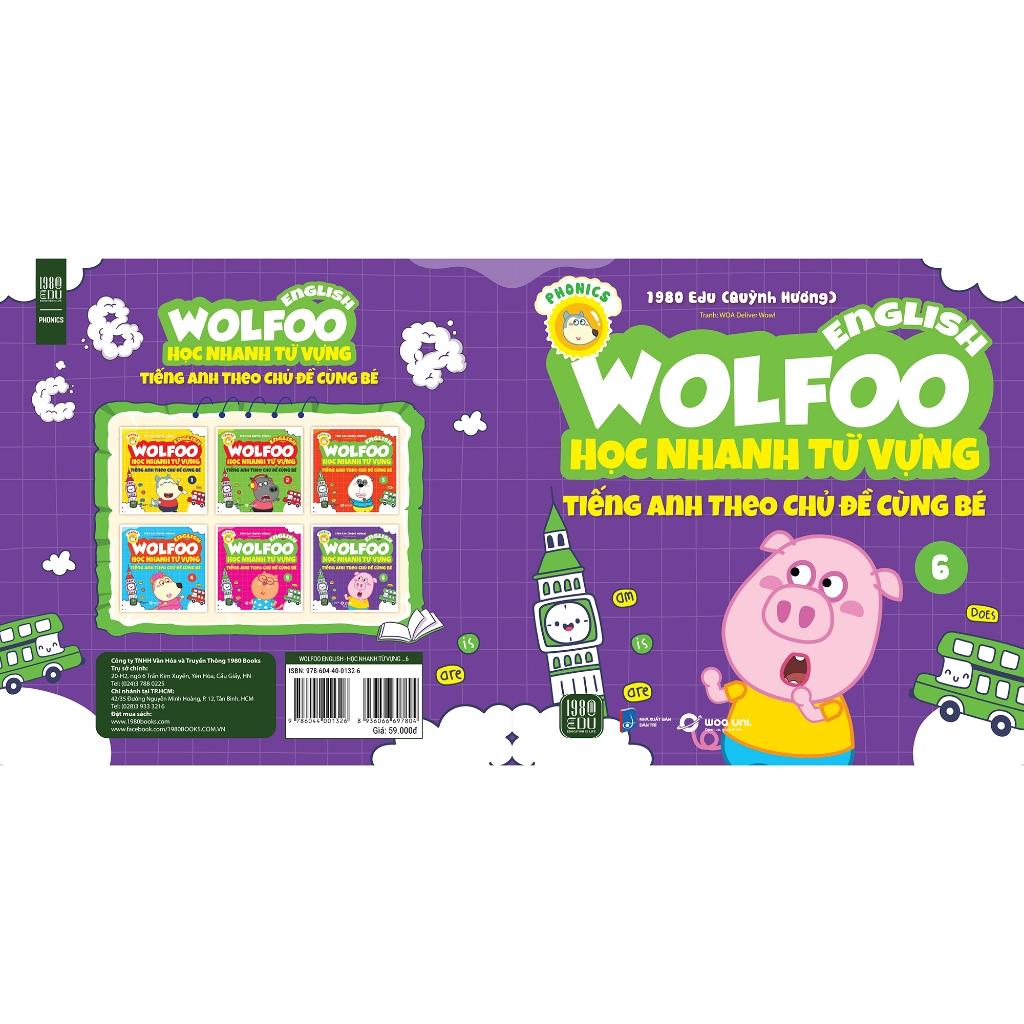 Sách - Wolfoo English – Học Nhanh Từ Vựng Tiếng Anh Theo Chủ Đề Cùng Bé 6