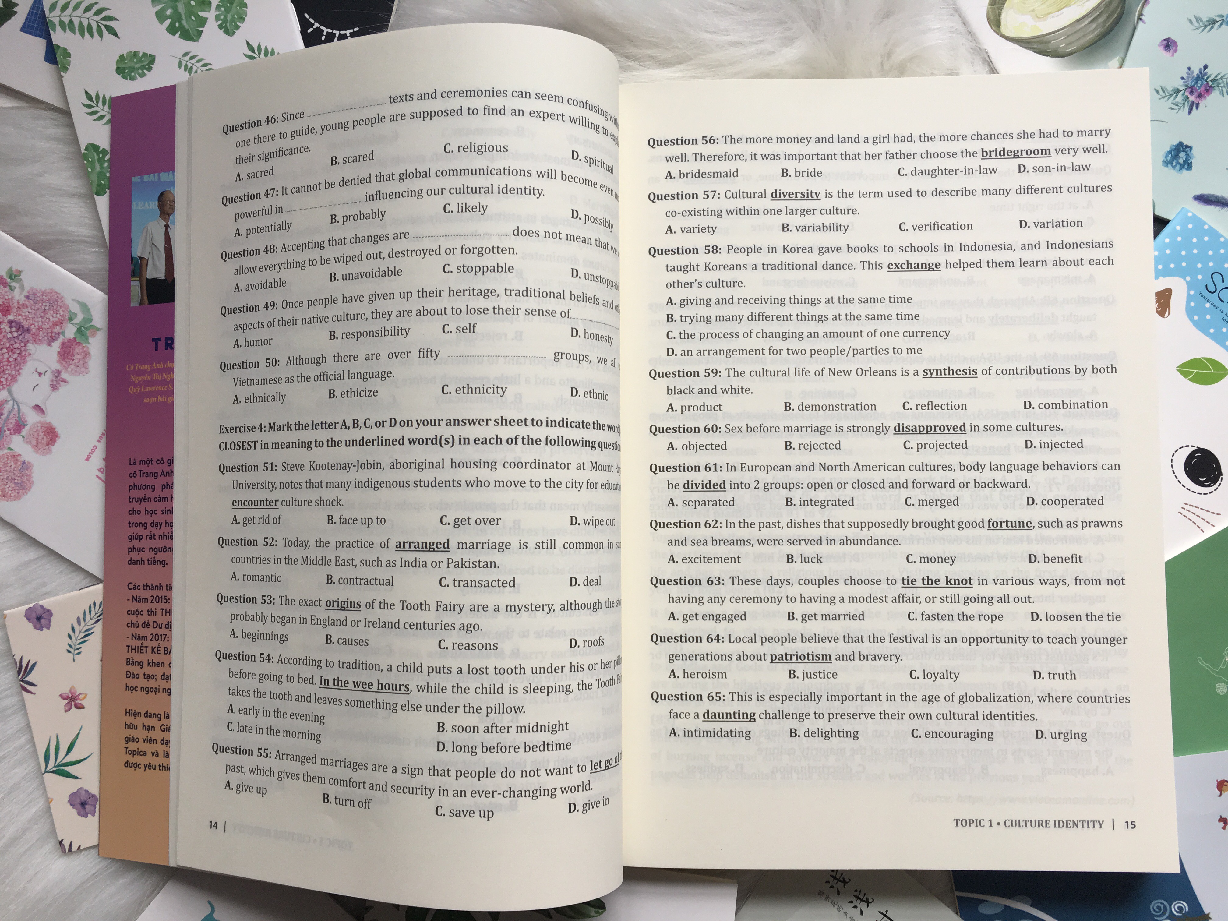 Sách: 30 Chủ Đề Từ Vựng Tiếng Anh - Tập 1 (Trang Anh) - Tặng Kèm Sổ Tay Mini Siêu Dễ Thương