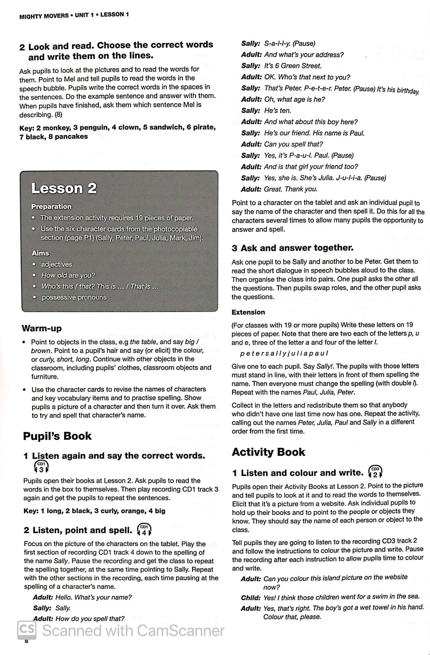 Mighty Movers 2nd Edition - Teacher