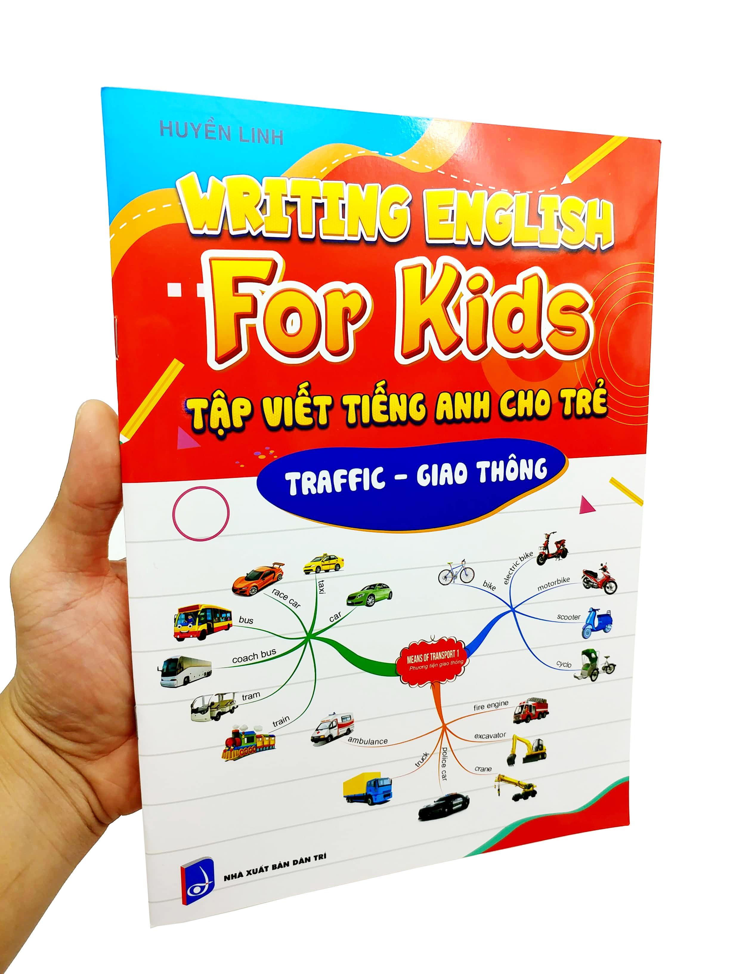 Tập Viết Tiếng Anh Cho Trẻ - Giao Thông