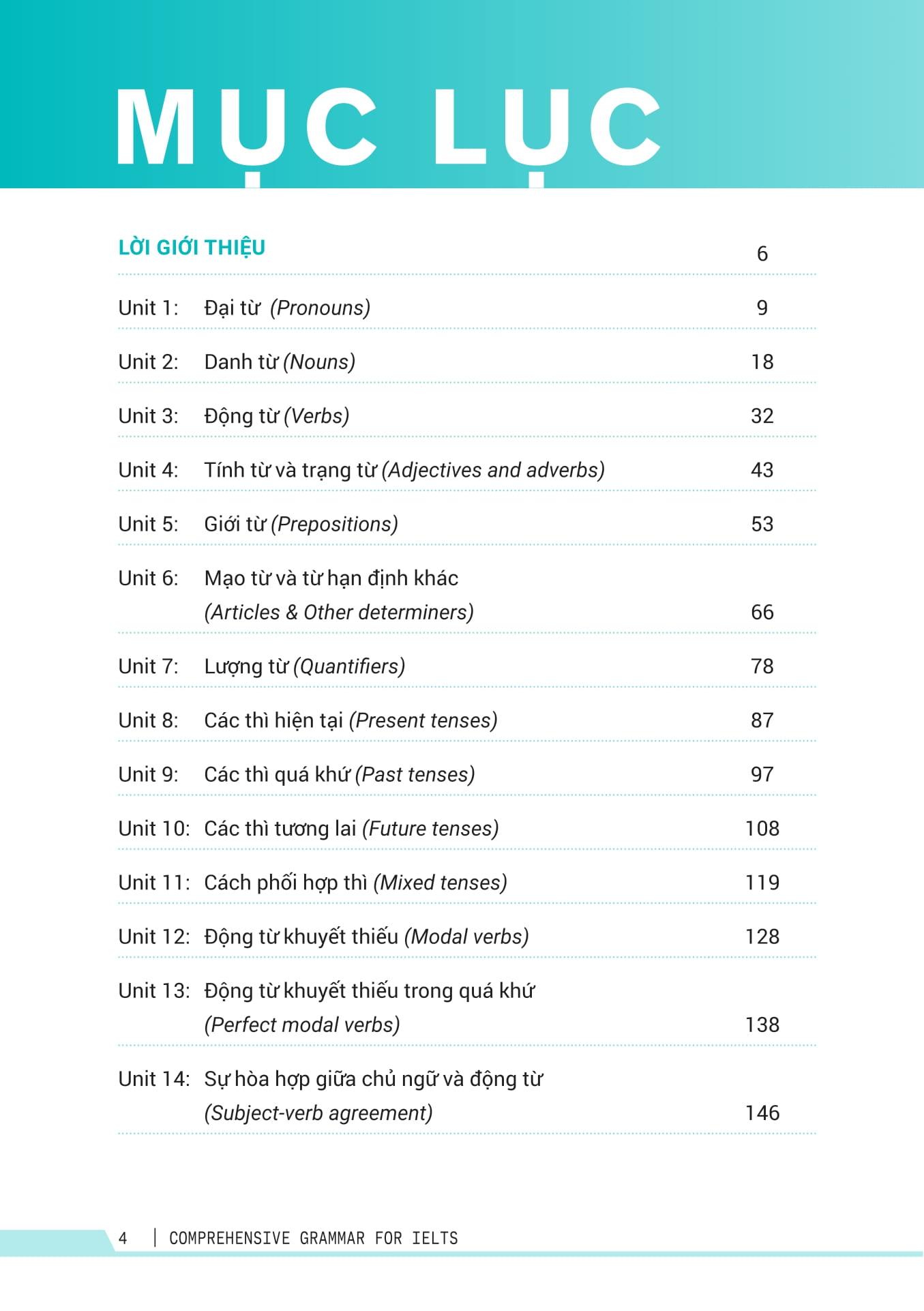 Sách - Comprehensive Grammar For IELTS - Ngữ Pháp Toàn Diện Luyện Thi IELTS