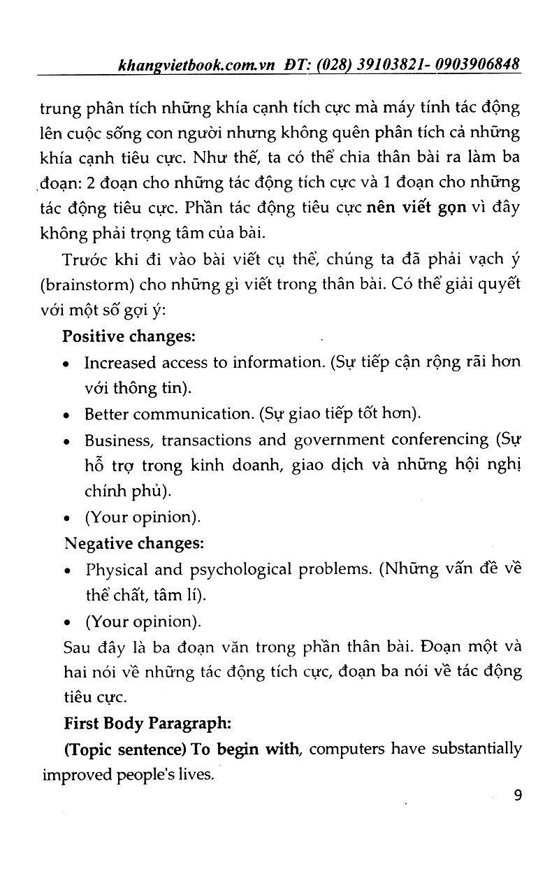 120 Bài Luận Tiếng Anh