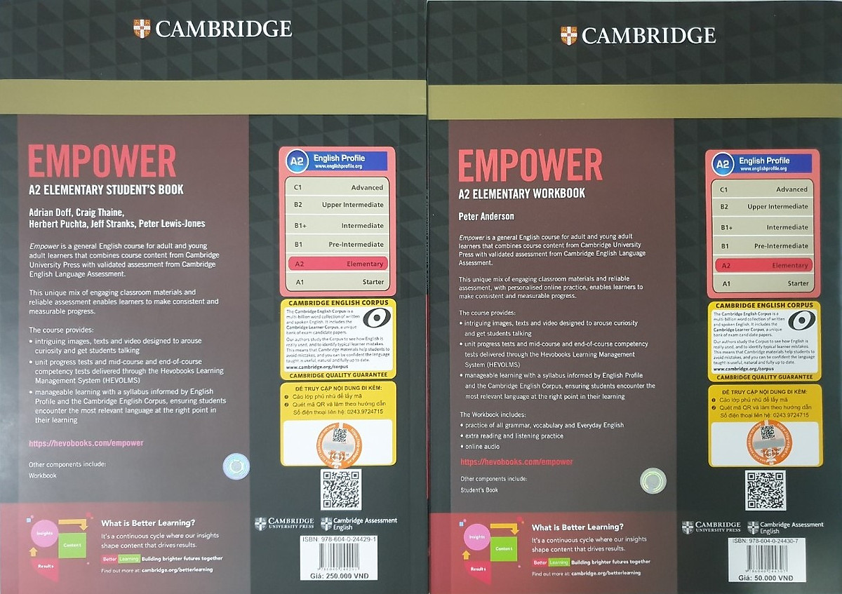 Combo 2 cuốn Empower A1 Starter