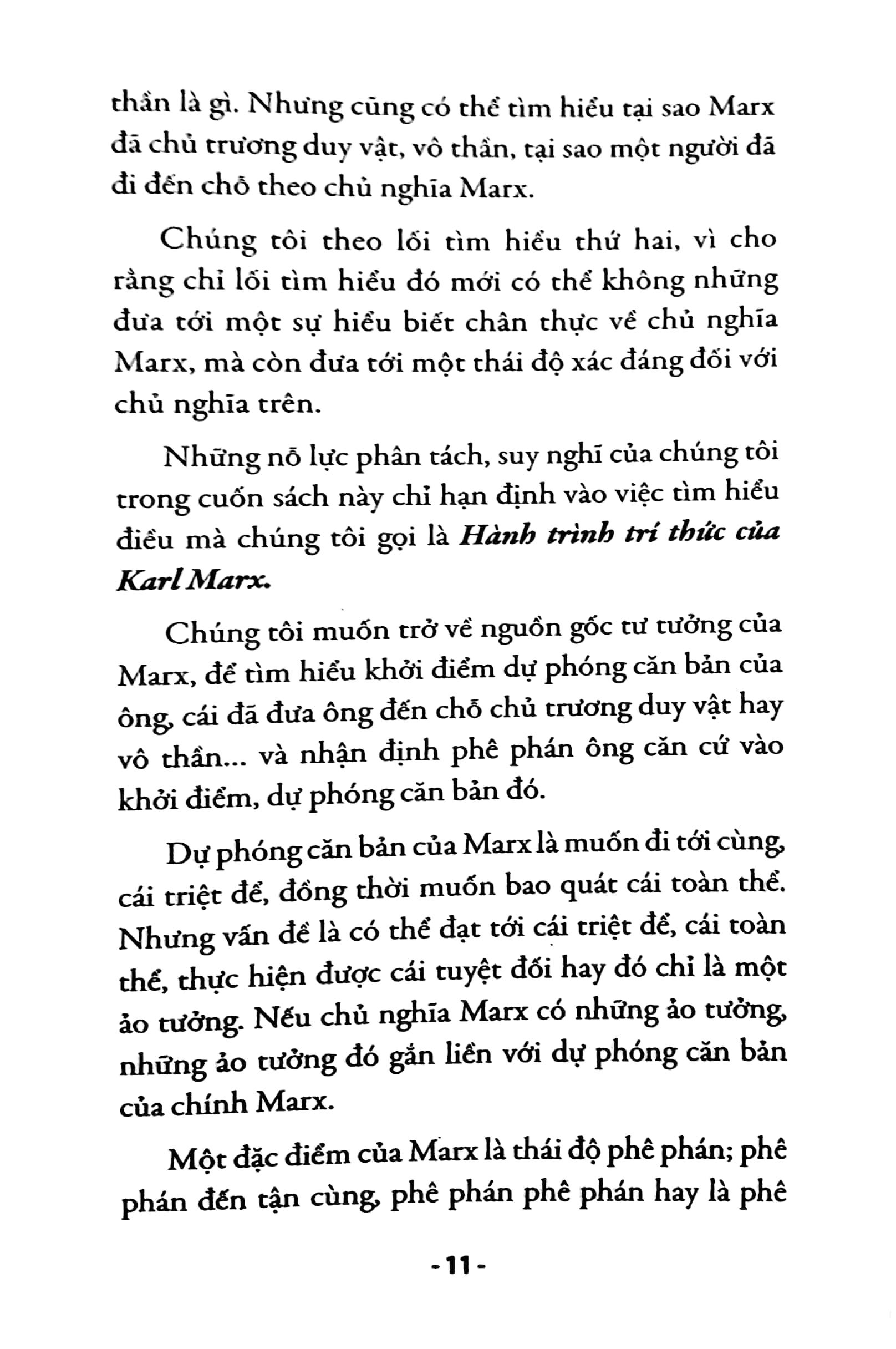 Hành Trình Tri Thức Của Karl Marx
