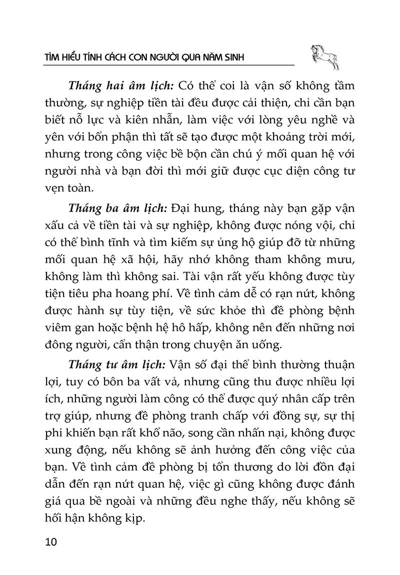 Tìm Hiểu Tính Cách Con Người Qua Năm Sinh Tuổi Ngọ
