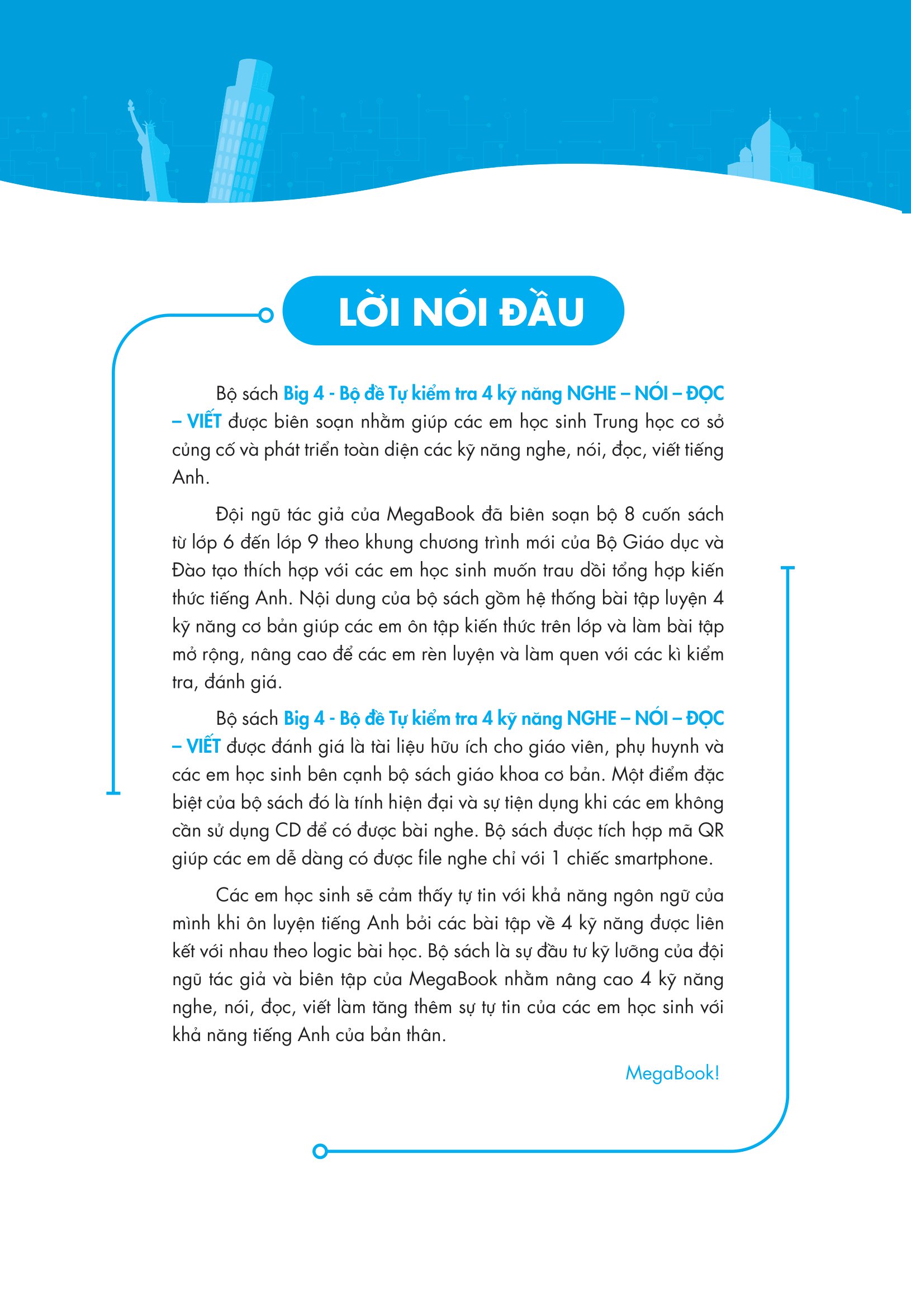 Global Success - Big 4 - Bộ Đề Tự Kiểm Tra 4 Kỹ Năng Nghe-Nói-Đọc-Viết Tiếng Anh Cơ Bản Và Nâng Cao 8 (MGB)
