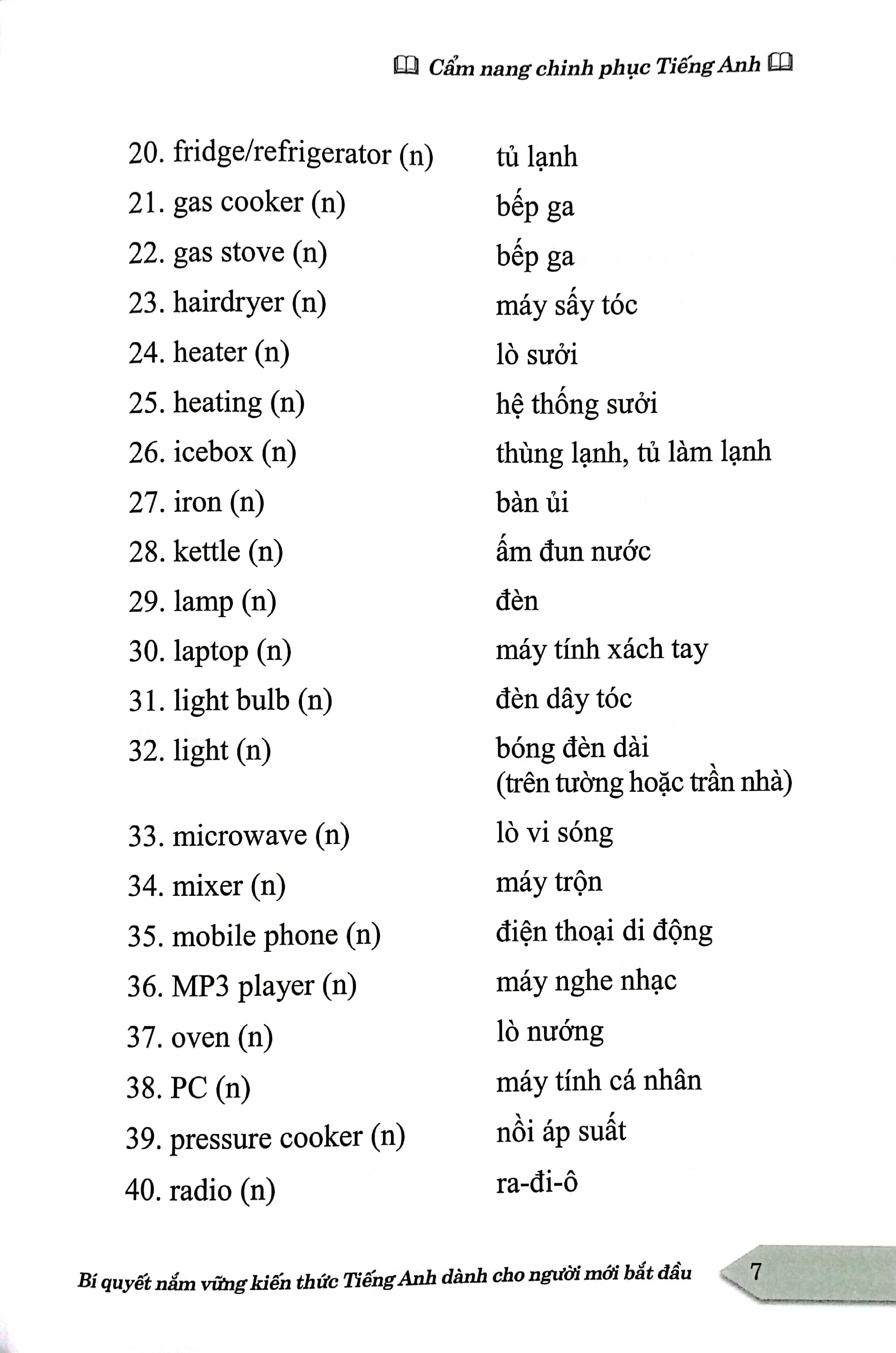 Sách - Cẩm Nang Chinh Phục Tiếng Anh - Bí Quyết Nắm Vững Kiến Thức Tiếng Anh Dành Cho Người Mới Bắt Đầu