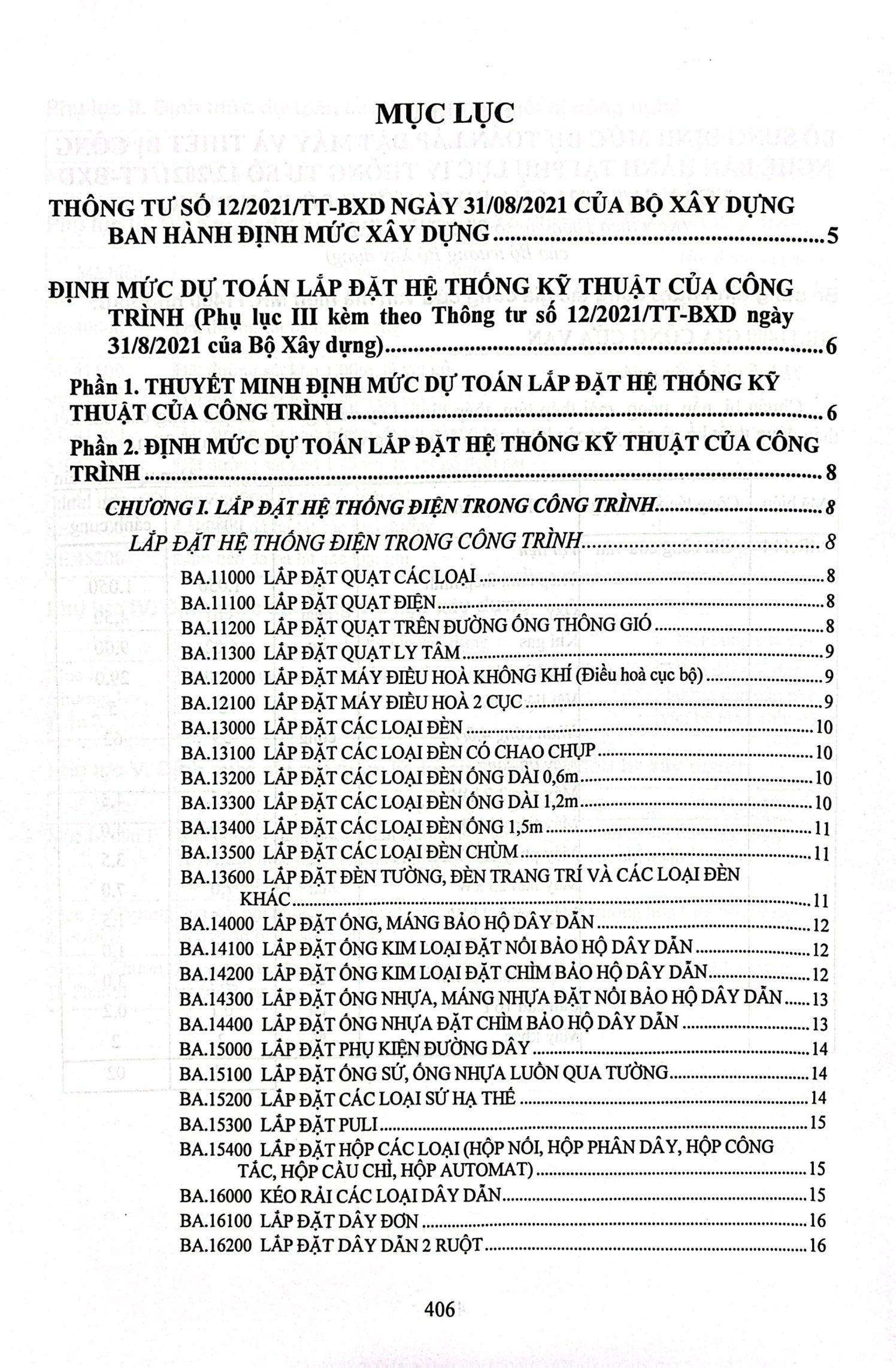 Sách - Định Mức Dự Toán Công Trình (Sửa Đổi, Bổ Sung) - Tập 2 - Lắp Đặt Hệ Thống Kỹ Thuật, Lắp Đặt Máy Móc Và Thiết Bị Công Nghiệp