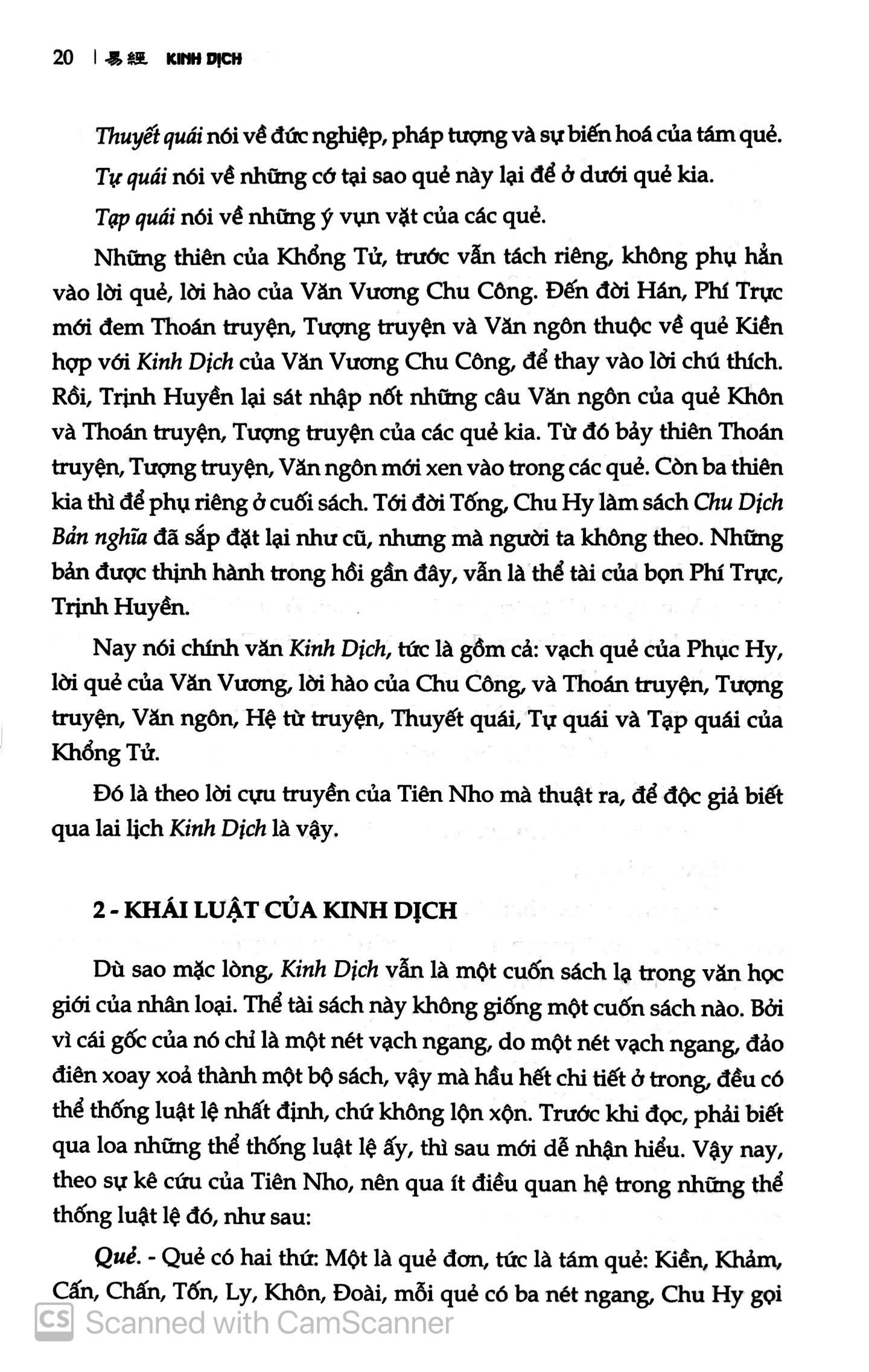 Kinh Dịch (Trọn Bộ)