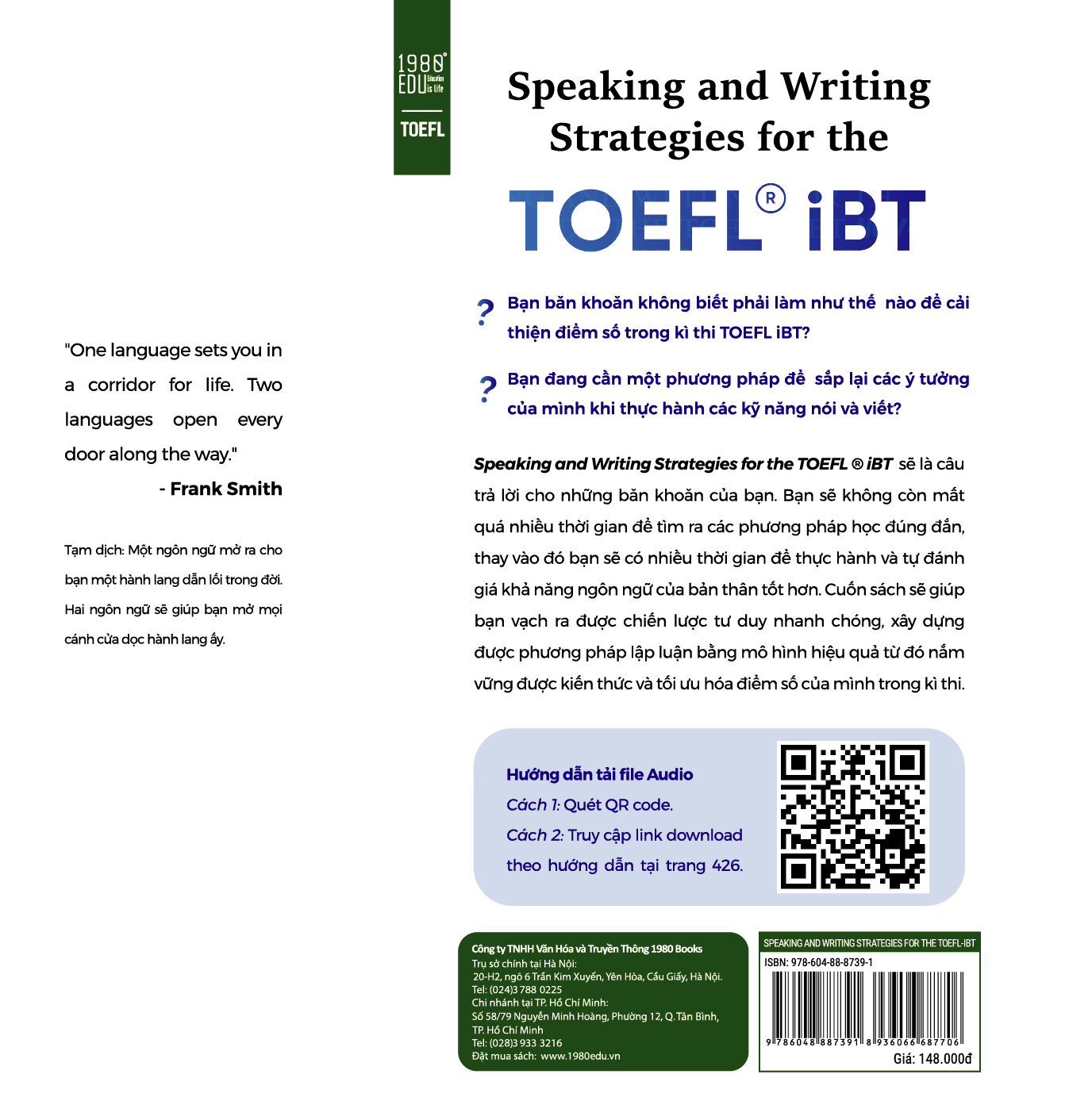 SPEAKING AND WRITING STRATEGIES FOR THE TOEFL-IBT
