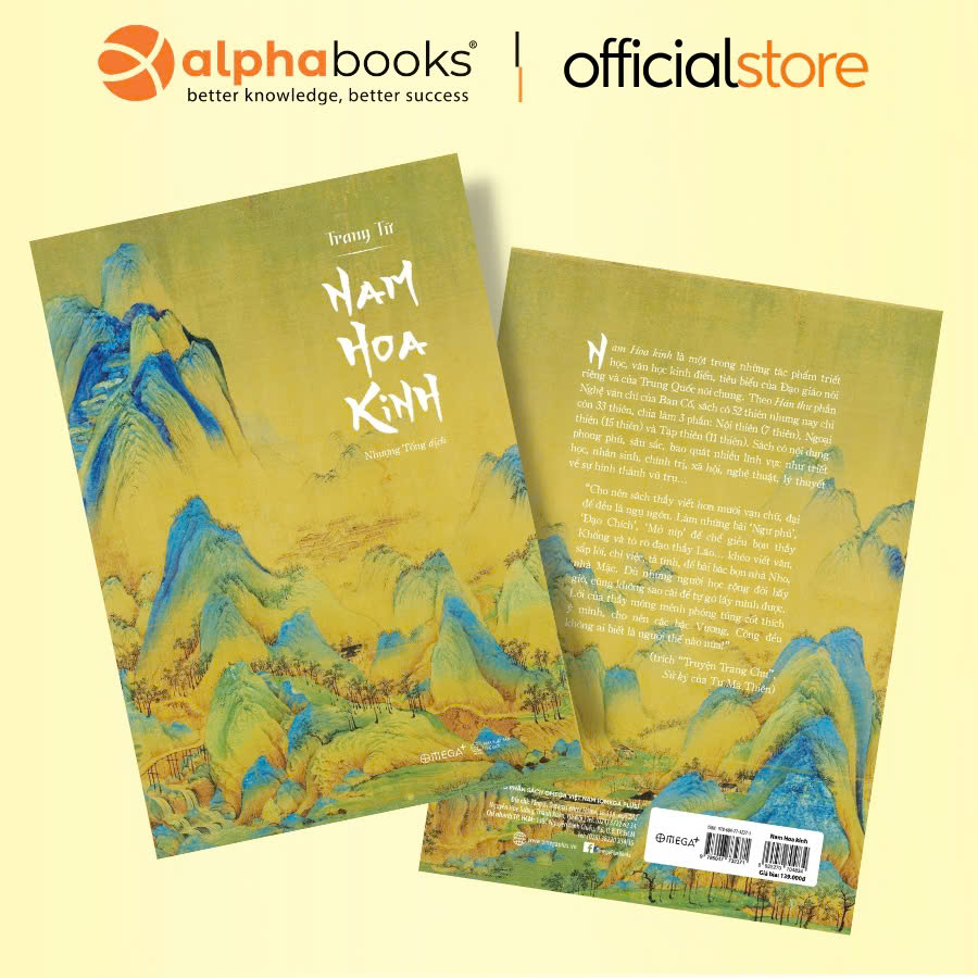 TRANG TỬ - NAM HOA KINH - Dịch Giả Nhượng Tống (bìa mềm)