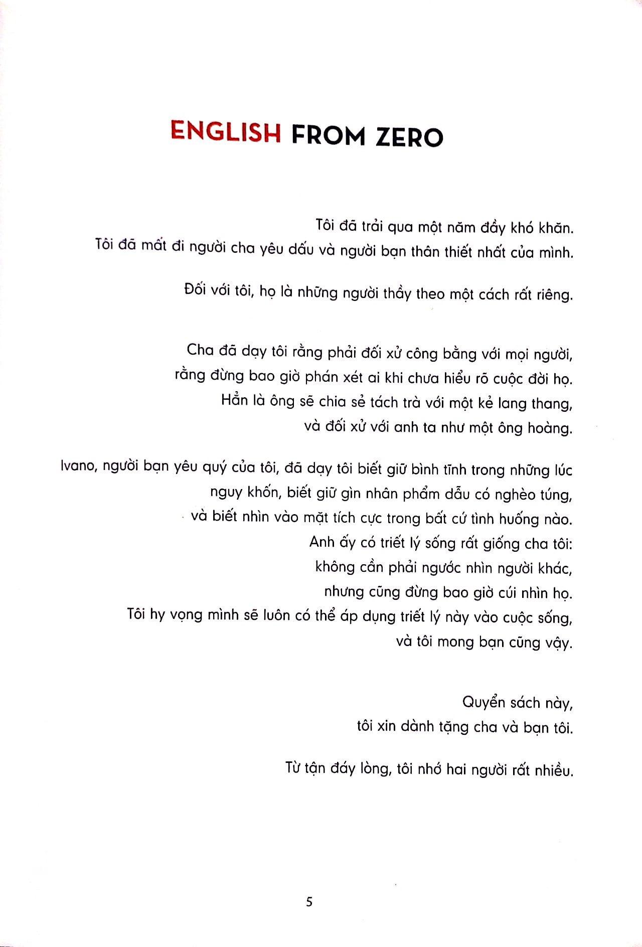English From Zero (Kèm CD)